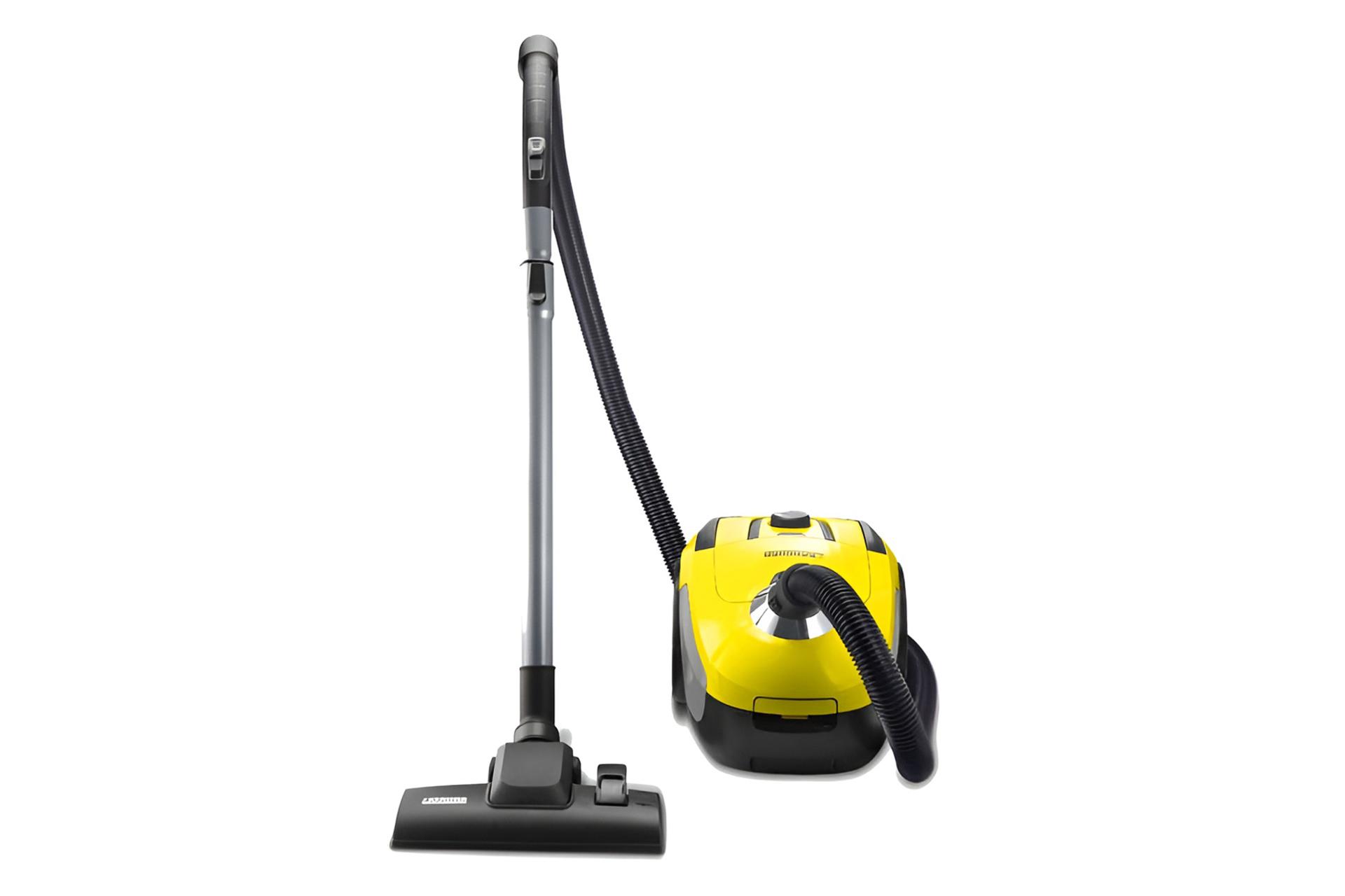 مرجع متخصصين ايران جاروبرقي كارچر Karcher VC 2 به همراه لوله خرطومي و پارويي