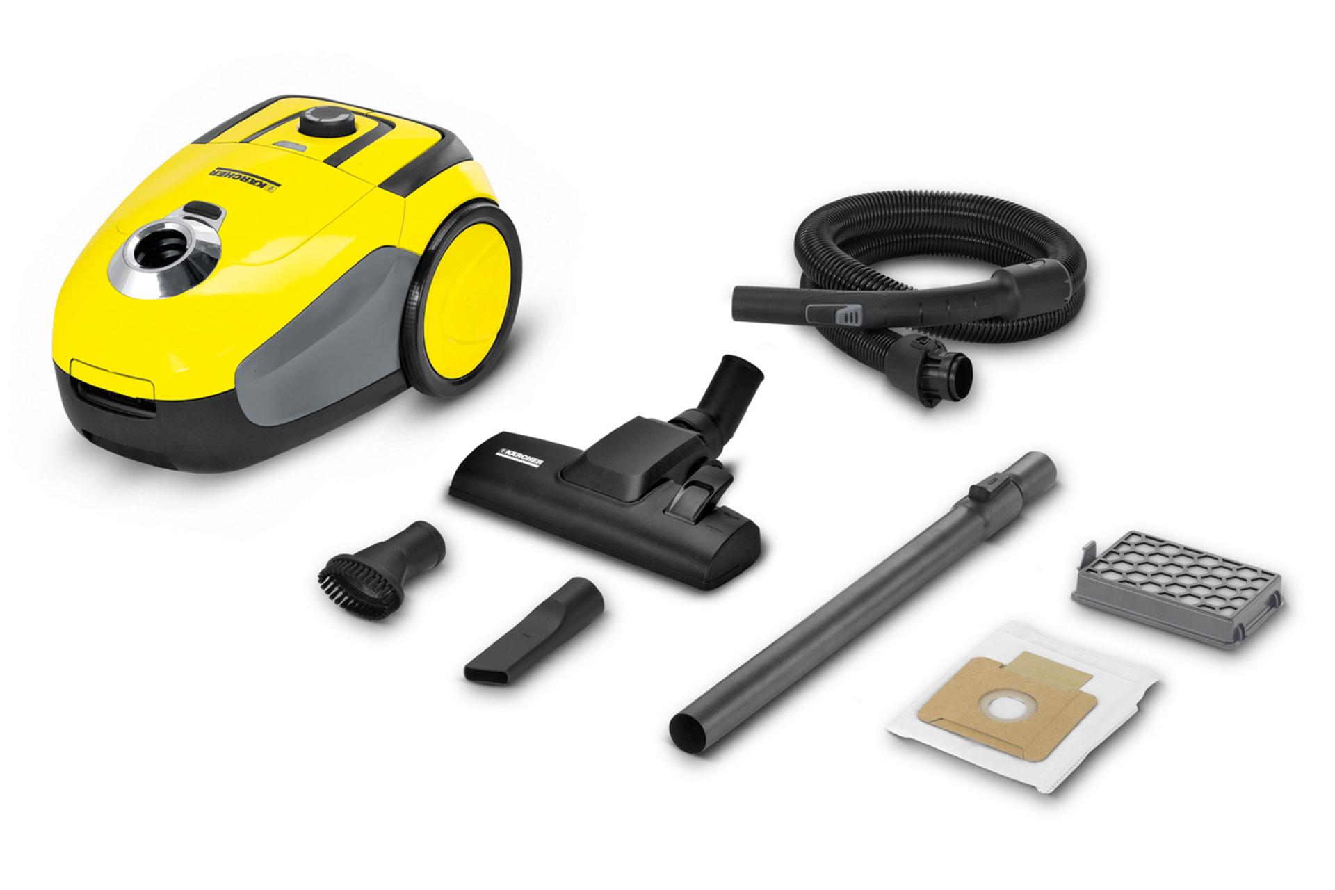 جاروبرقی کارچر Karcher VC 2 و اقلام همراه