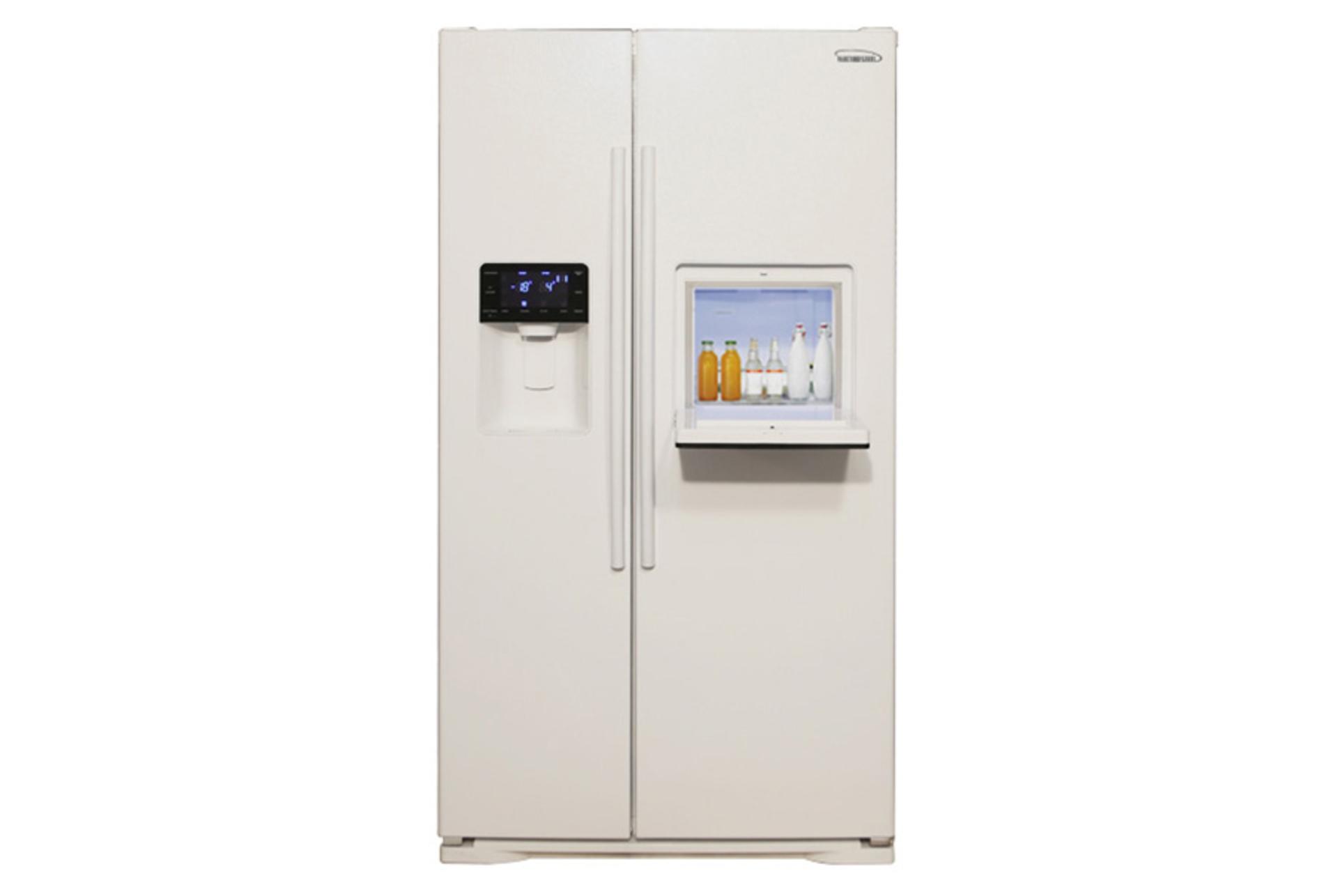 یخچال فریزر الکترو استیل ElectroSteel Electro Royal ES51 نمای جلو درب باز مینی بار