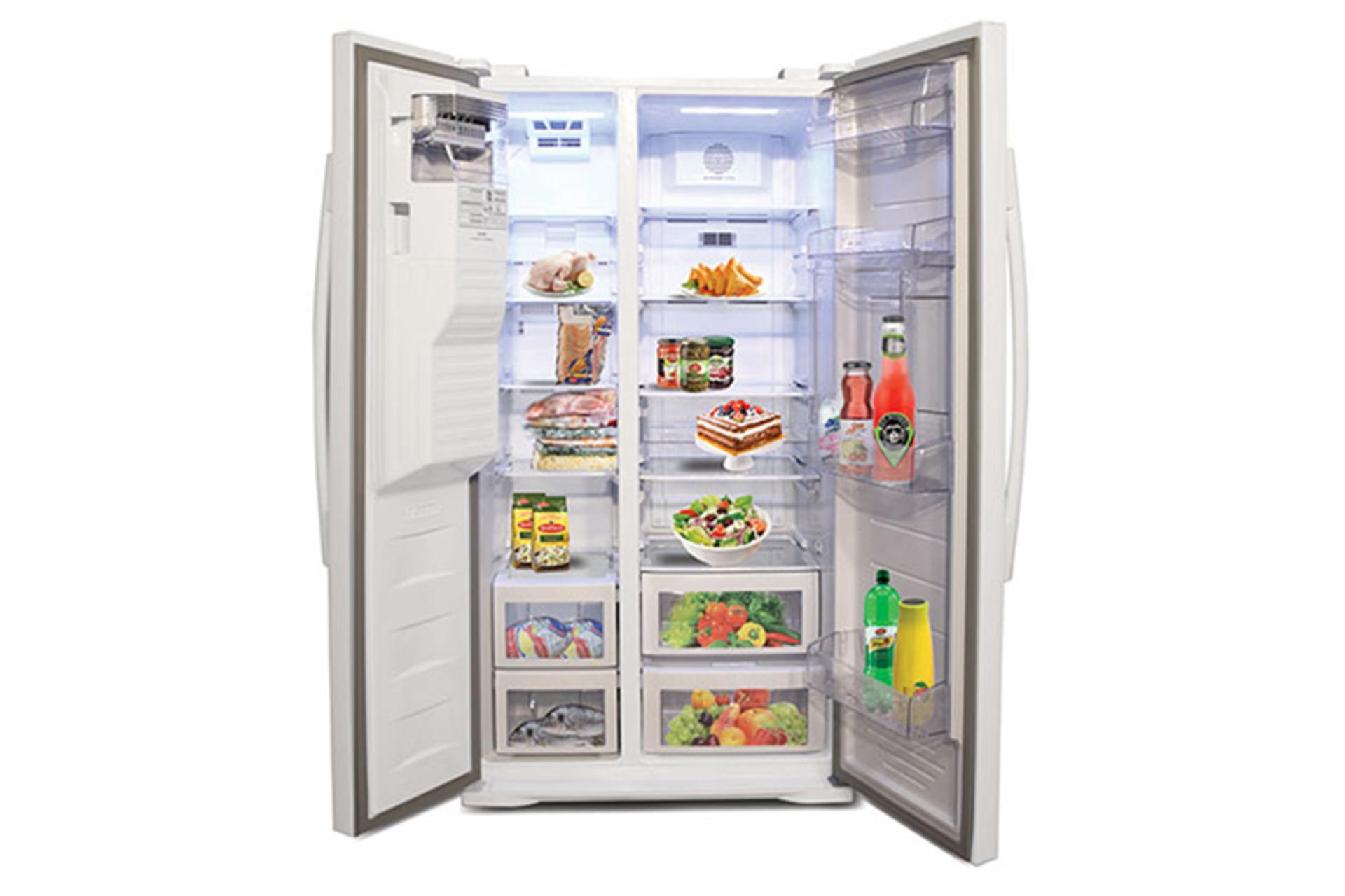 یخچال فریزر الکترو استیل ElectroSteel Electro Royal ES51 نمای داخل