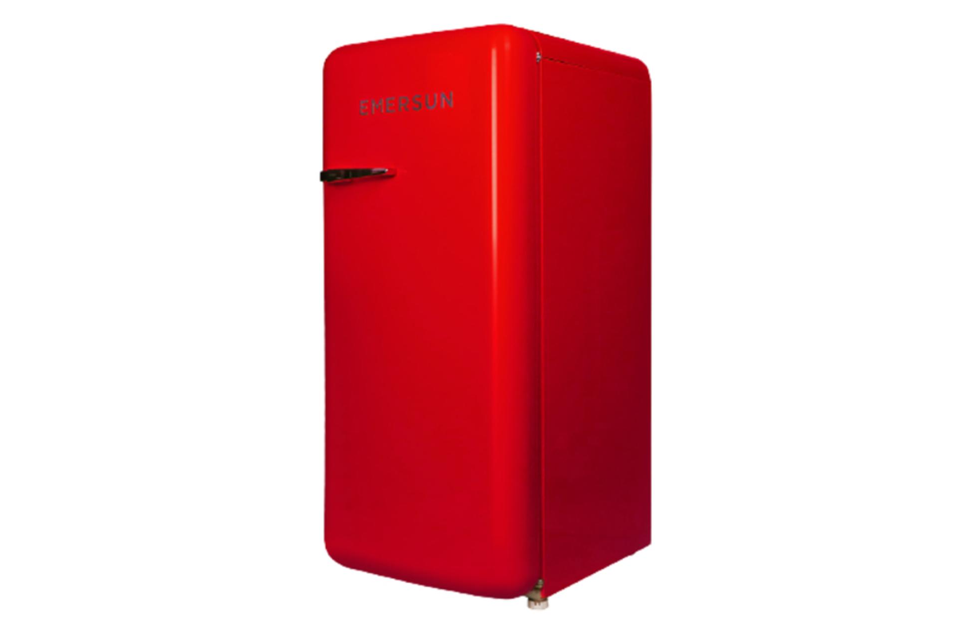 یخچال فریزر امرسان Emersun HRI1060T-CLAB نمای جلو رنگ قرمز