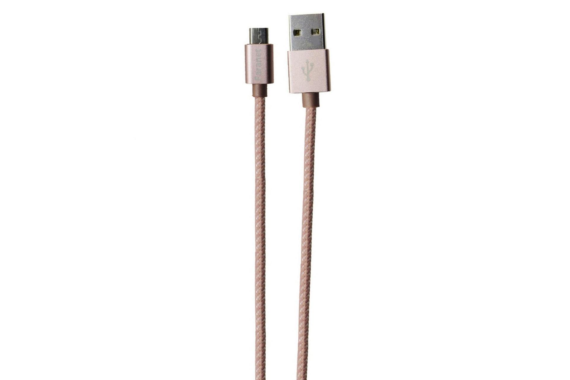 کابل شارژ USB فرانت Type-A به Micro-USB مدل FN-U2MB12 با طول 1.2 متر