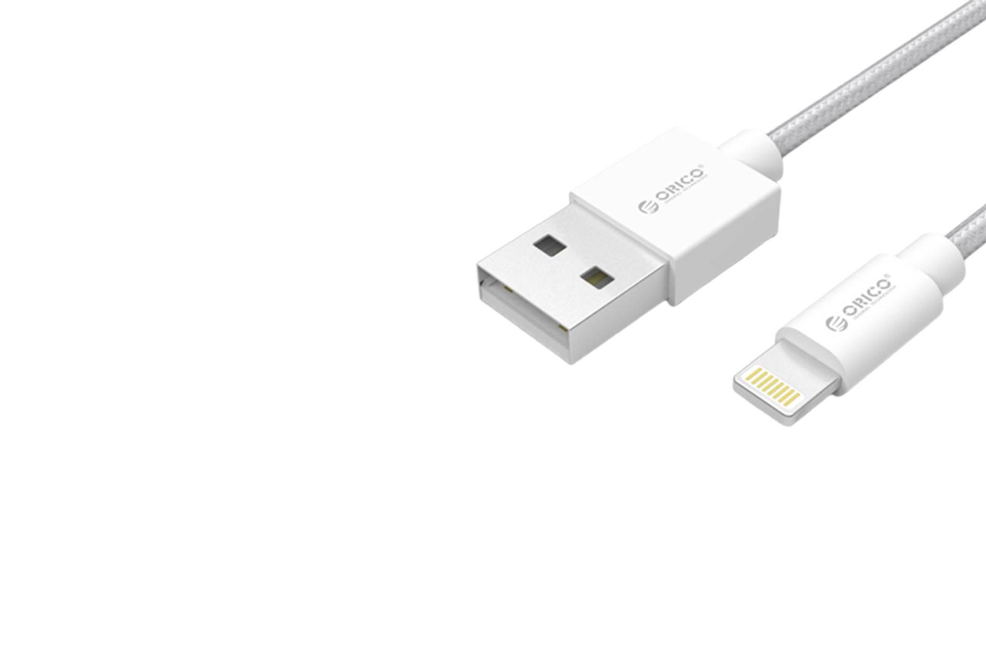 کابل شارژ USB اوریکو Type-A به Lightning مدل LTF-10 با طول 2 متر