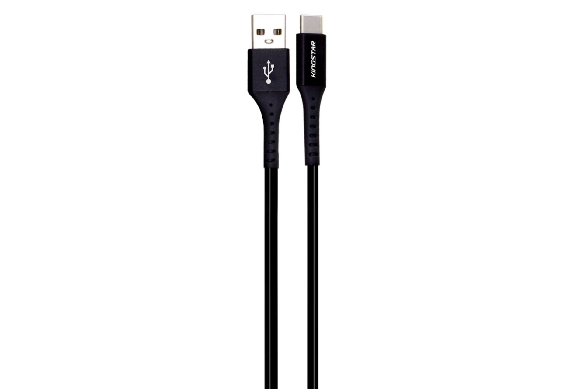 کابل شارژ USB کینگ استار Type-A به Type-C مدل K65C با طول 1.2 متر رنگ مشکی