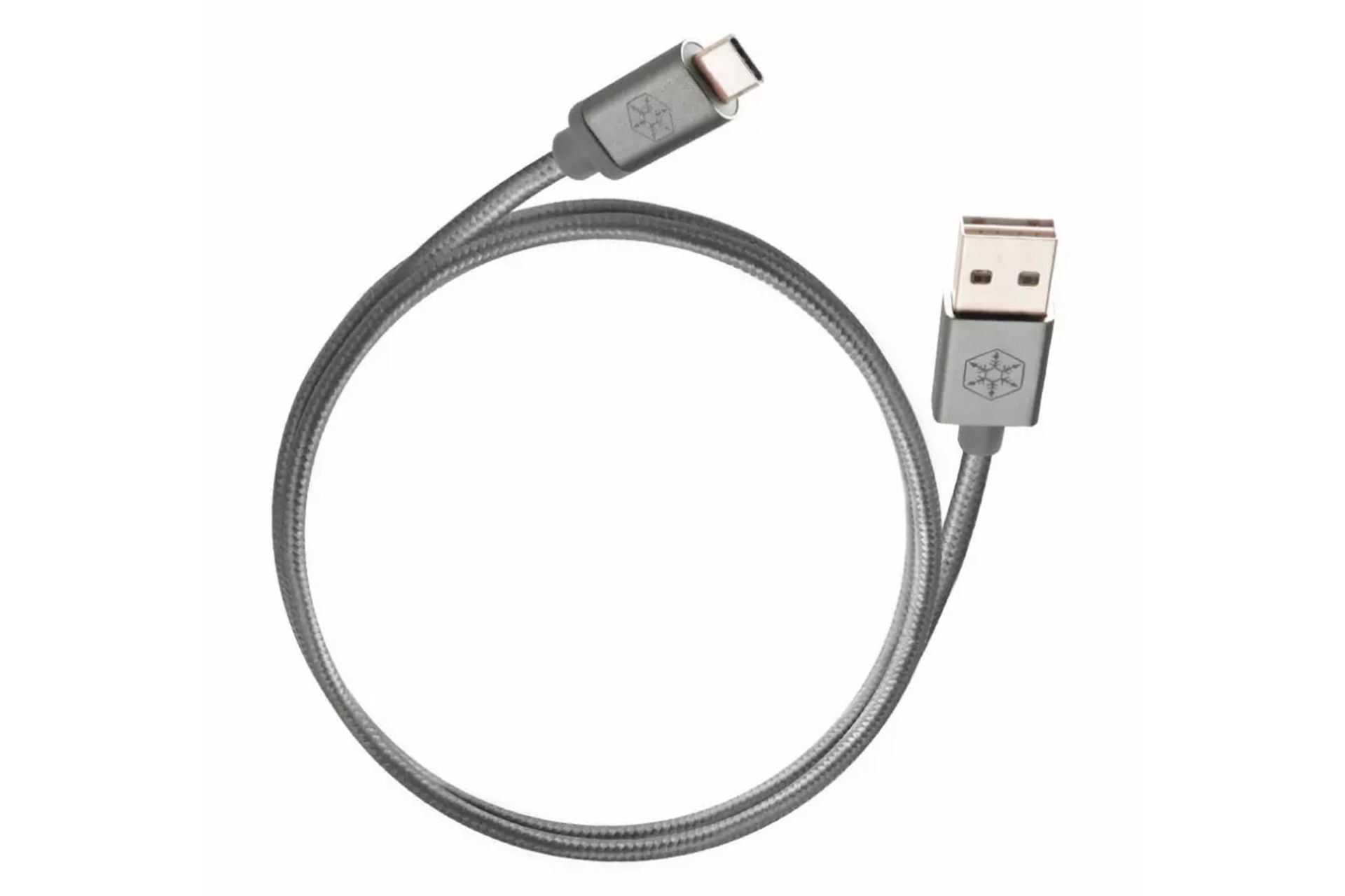 کابل شارژ USB سیلور استون Type-A به Type-C مدل SST-CPU04-1000 با طول 1 متر