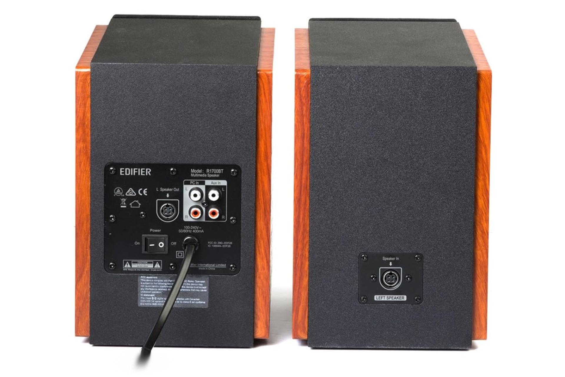 نمای پشت و بدنه اسپیکر ادیفایر R1700BT