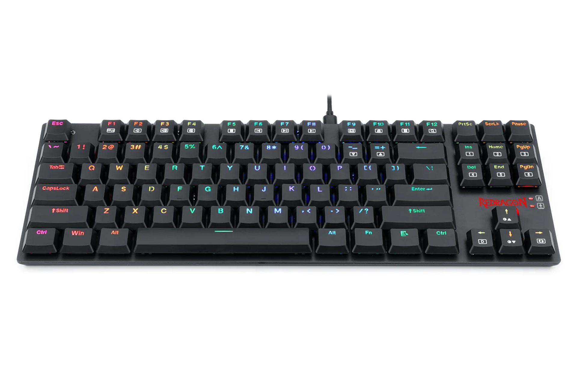 ابعاد و اندازه کیبورد ردراگون K607-RGB