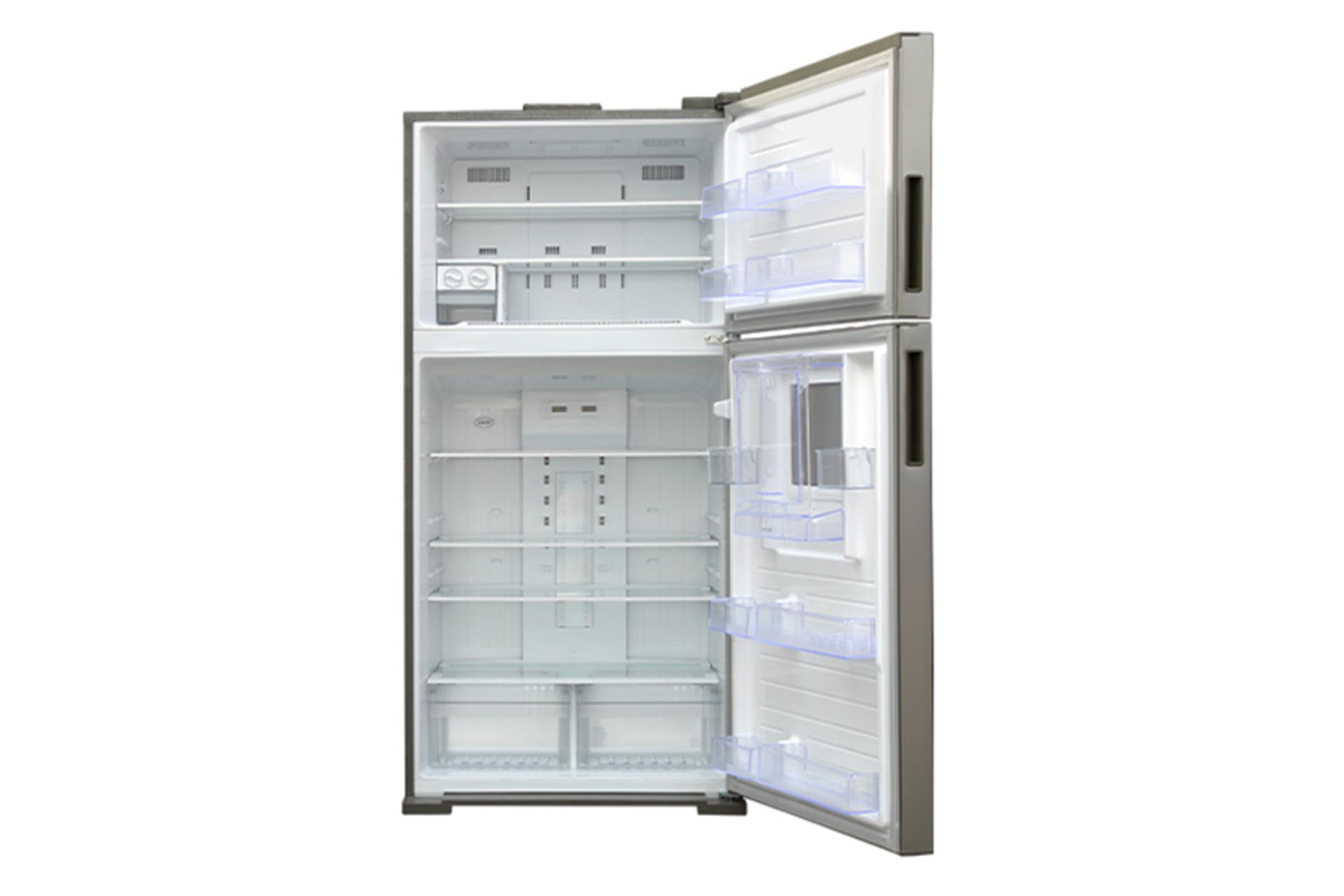 یخچال فریزر الکترو استیل ElectroSteel Electro Roomy ES32 درب باز نمای داخل