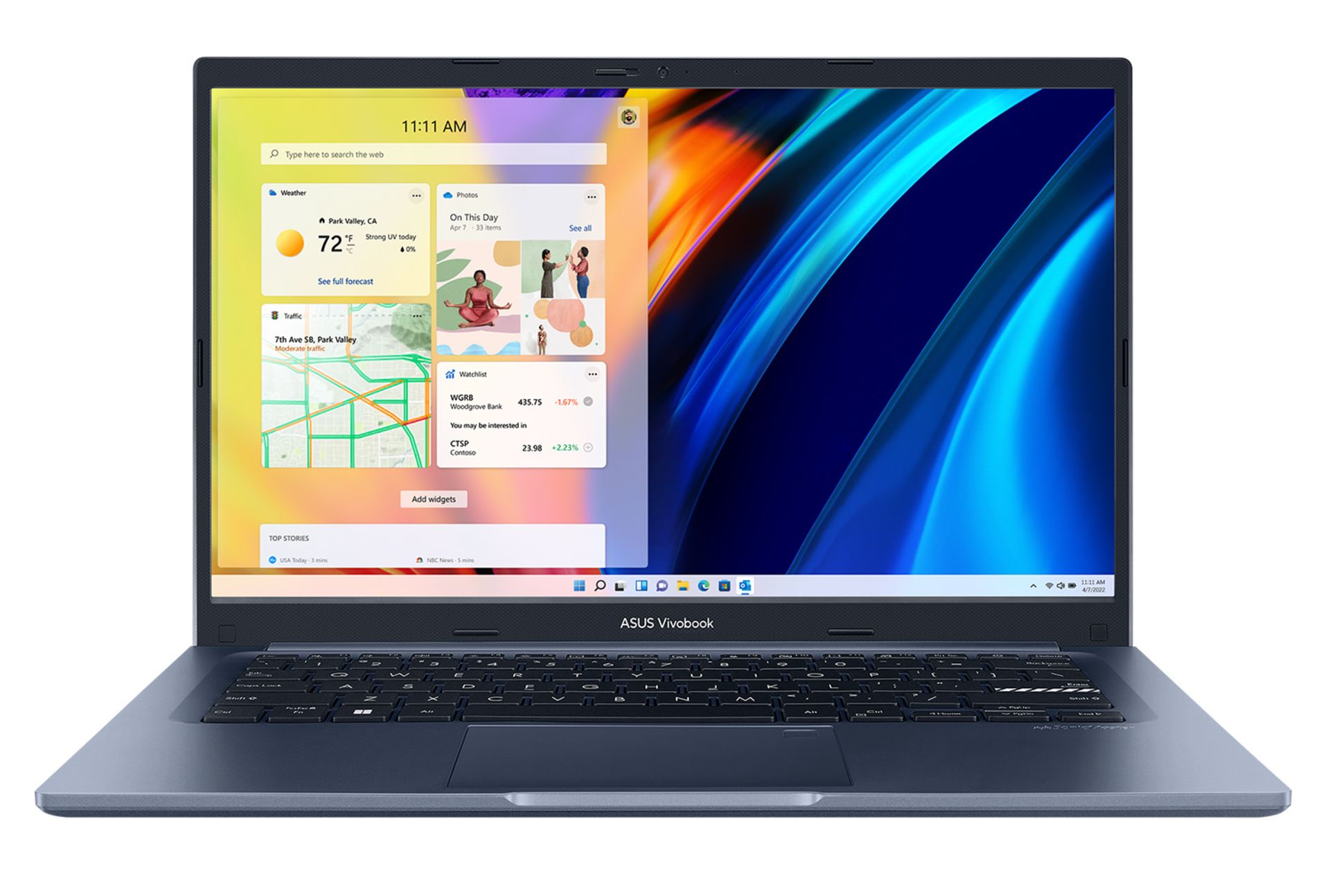 لپ تاپ ایسوس ASUS VivoBook 14 X1402ZA نمای جلو