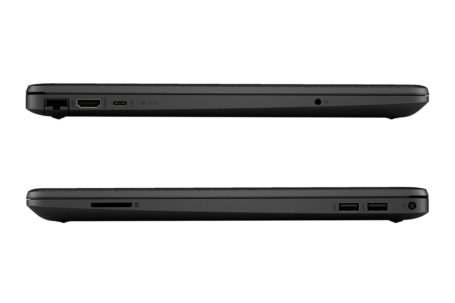 لپ تاپ اچ پی HP 15t-dw400 نمای جانبی و درگاه ها