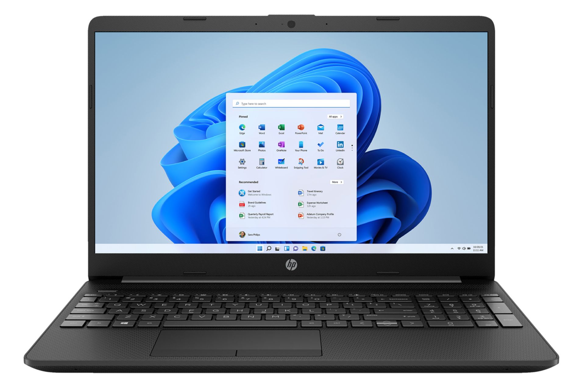 لپ تاپ اچ پی HP 15t-dw400 نمای جلو