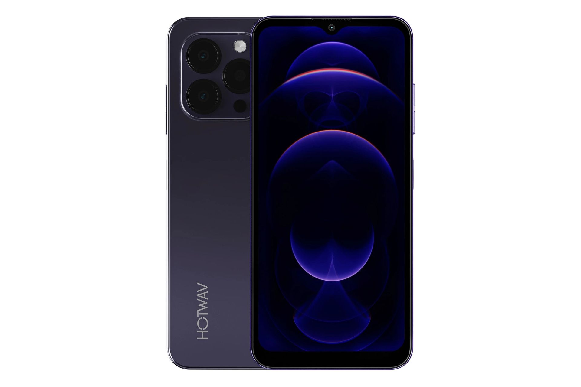 پنل جلو و پشت گوشی موبایل نوت 13 پرو هات ویو بنفش / HOTWAV Note 13 Pro