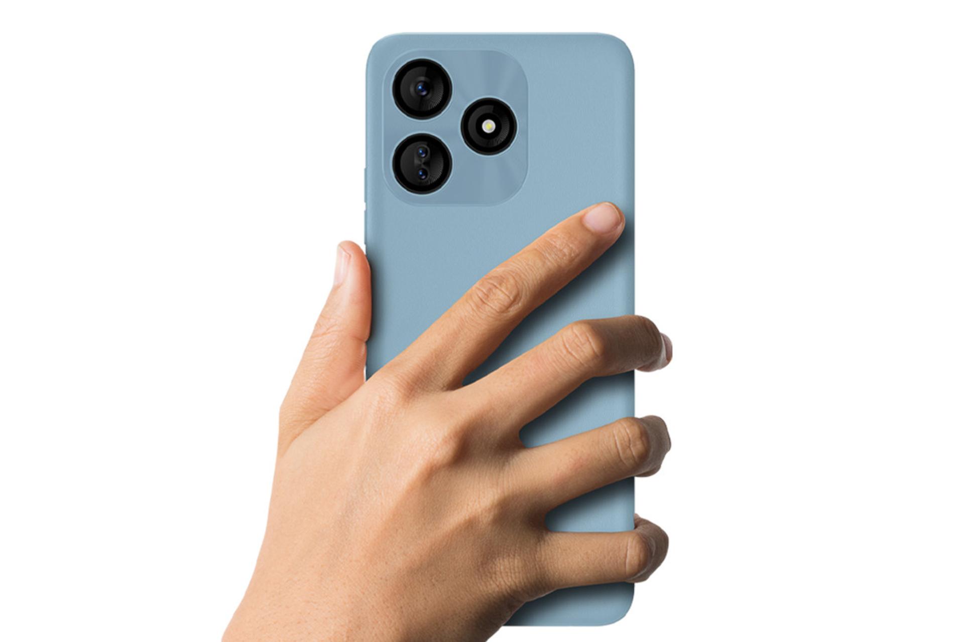 پنل پشت و چینش دوربین گوشی موبایل بلو BLU G73L آبی