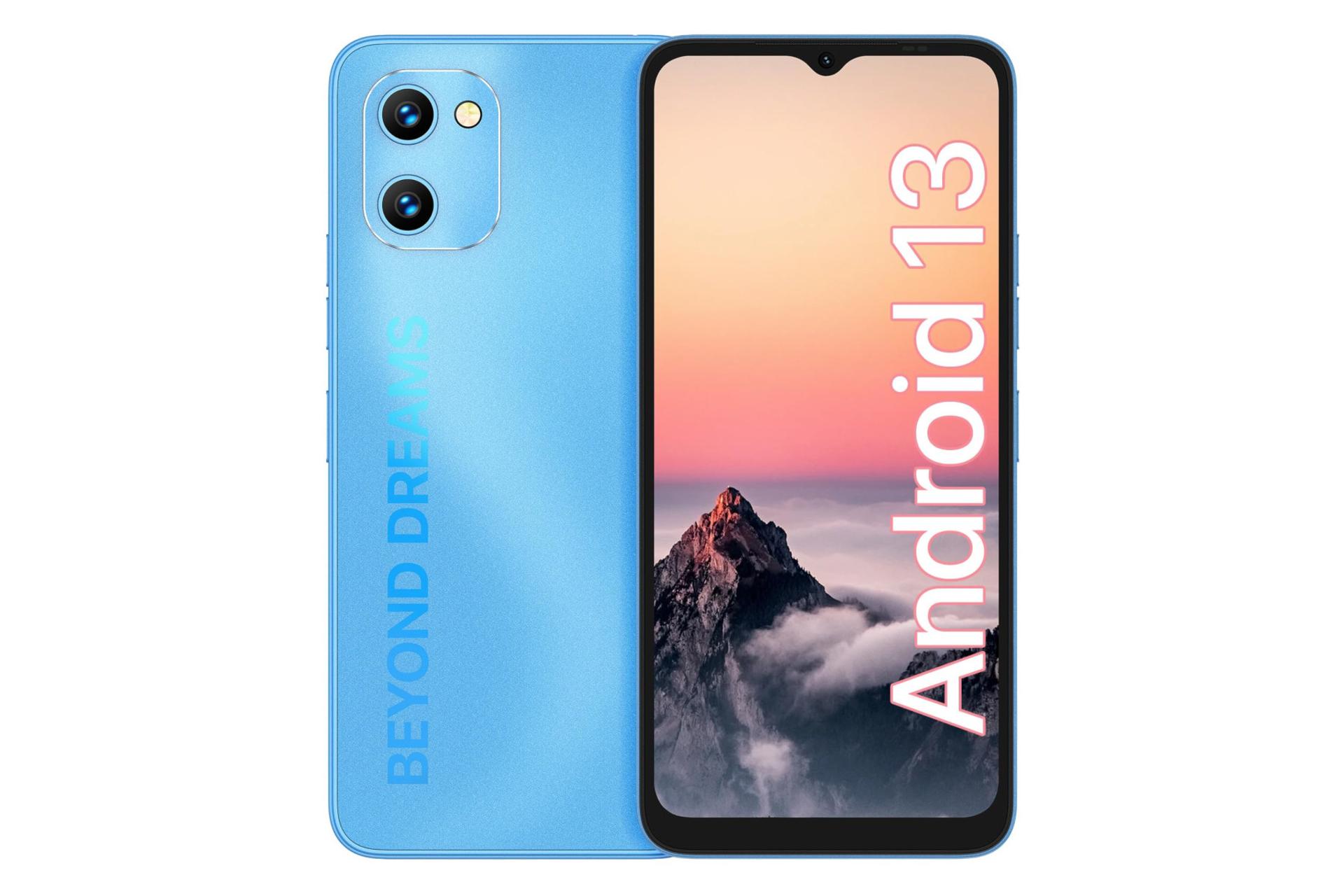 پنل جلو و پشت گوشی موبایل اومی دیجی G1 پلاس آبی / UMIDIGI G1 Plus