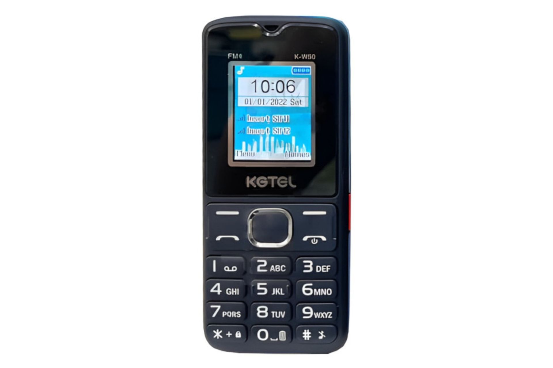 پنل جلو و صفحه کلید گوشی موبایل کاجیتل KGTEL K-W50