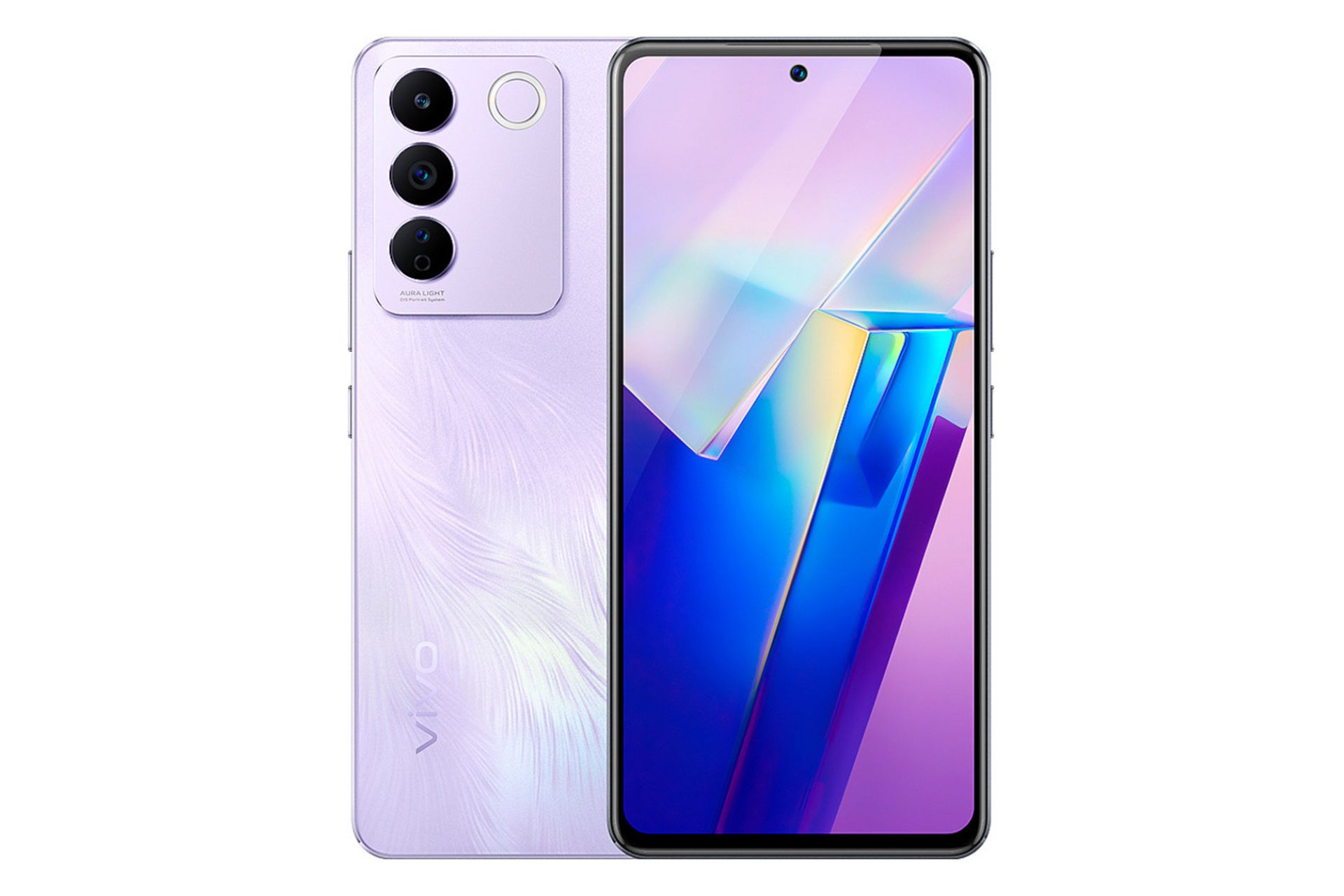 پنل جلو و پشت گوشی موبایل ویوو vivo T2 بنفش