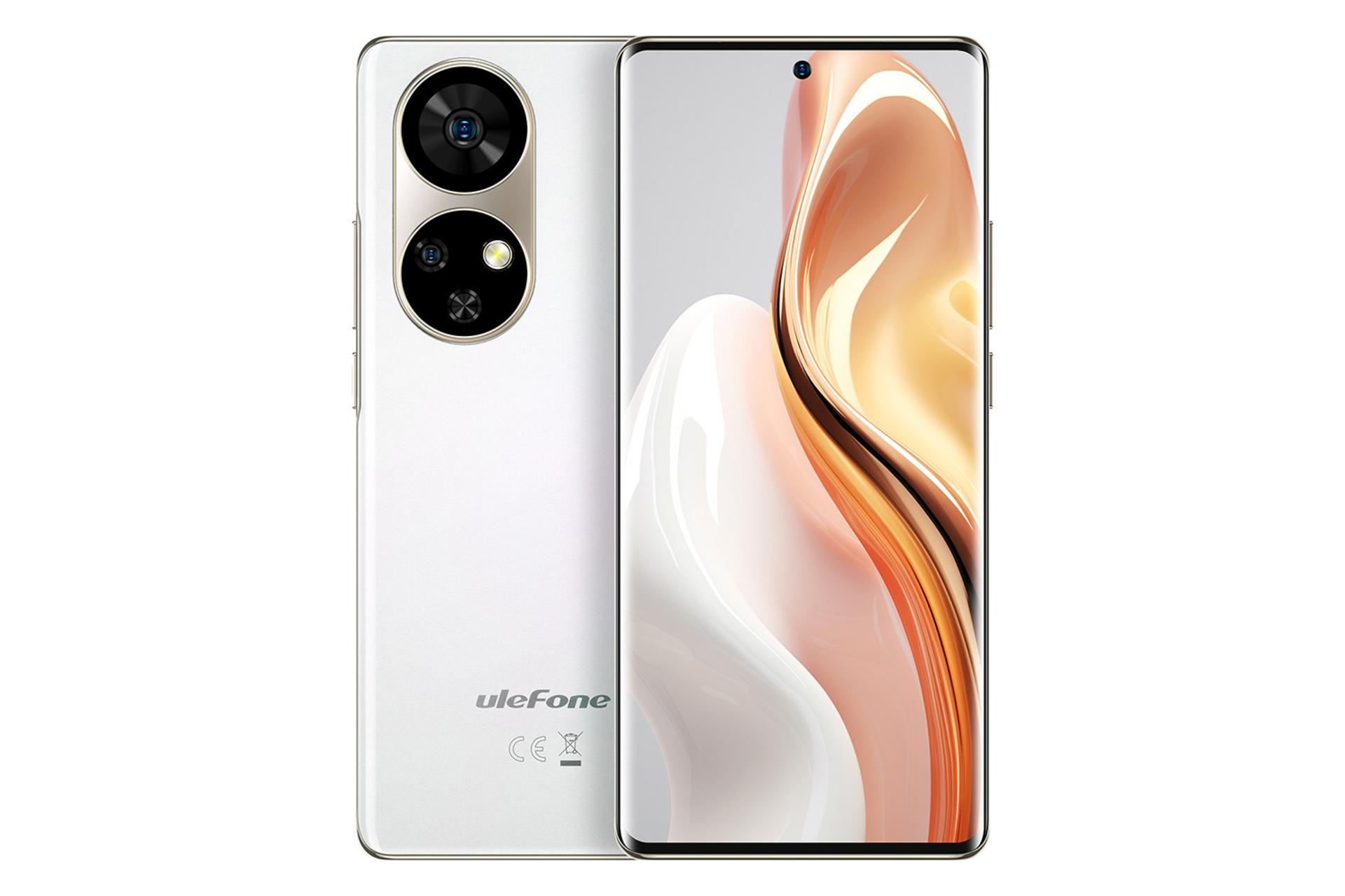 پنل جلو و پشت گوشی موبایل Note 17 پرو یولفون سفید / Ulefone Note 17 Pro