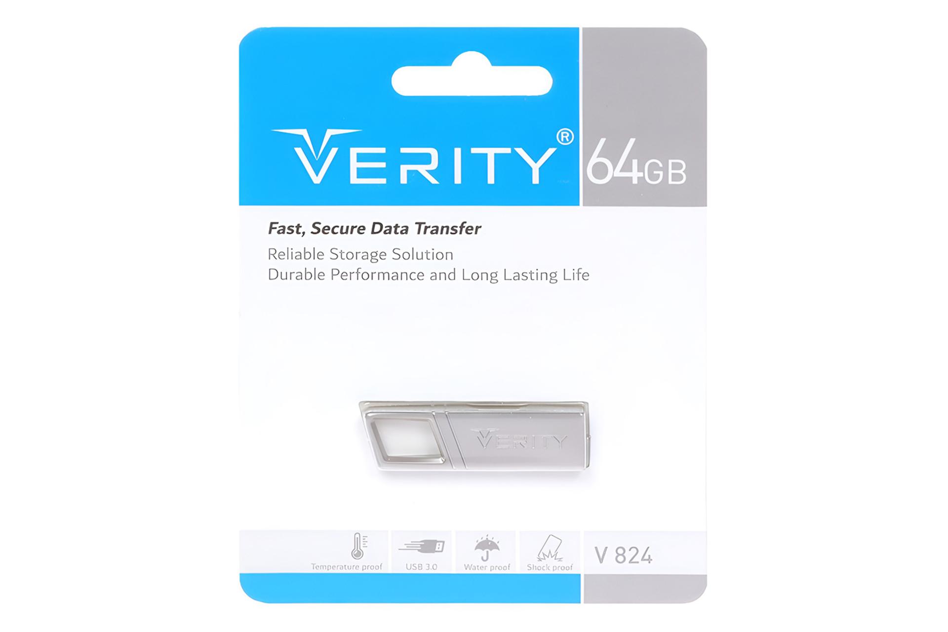 جعبه فلش مموری وریتی Verity V 824 64GB
