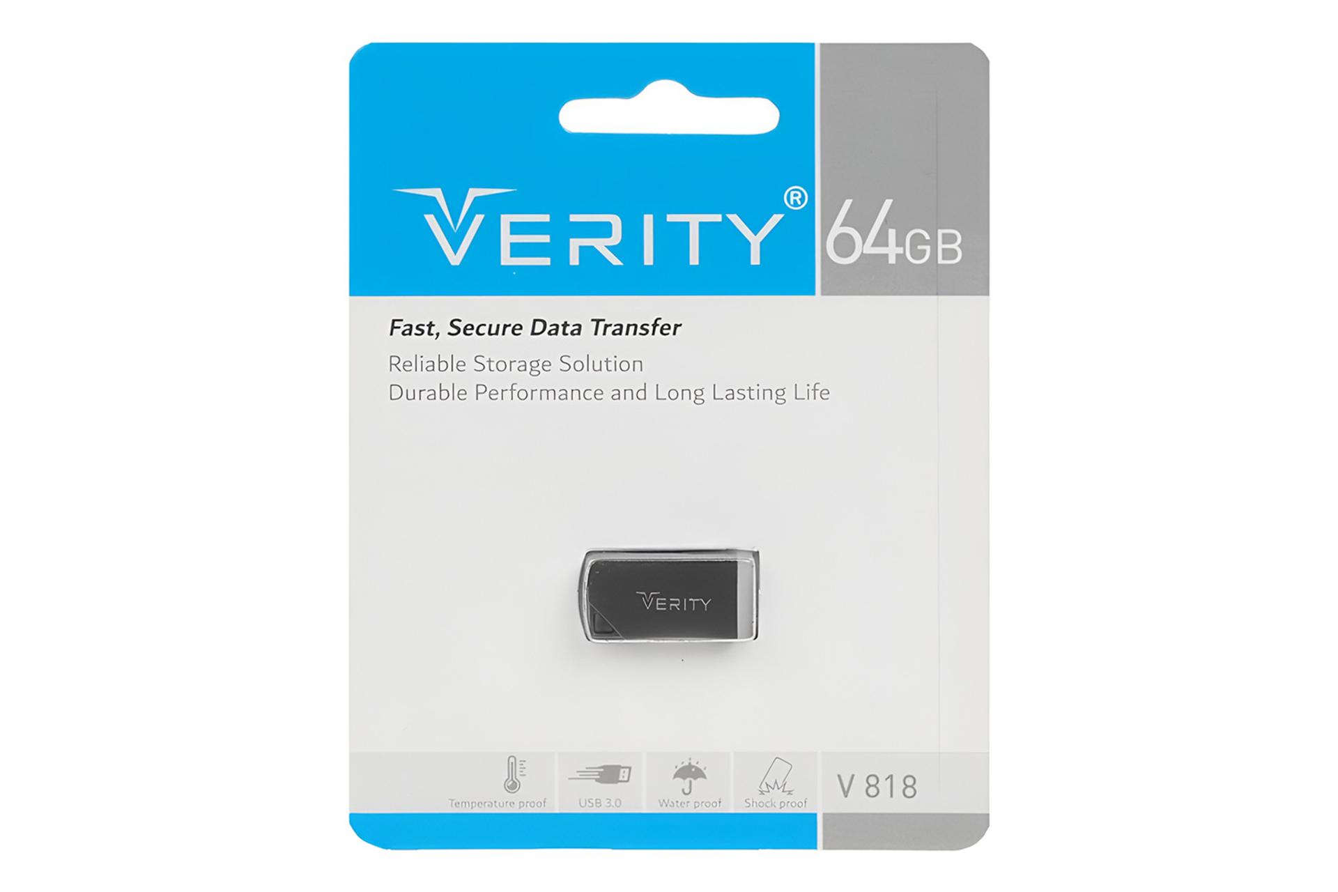 جعبه فلش مموری وریتی Verity V 818 64GB
