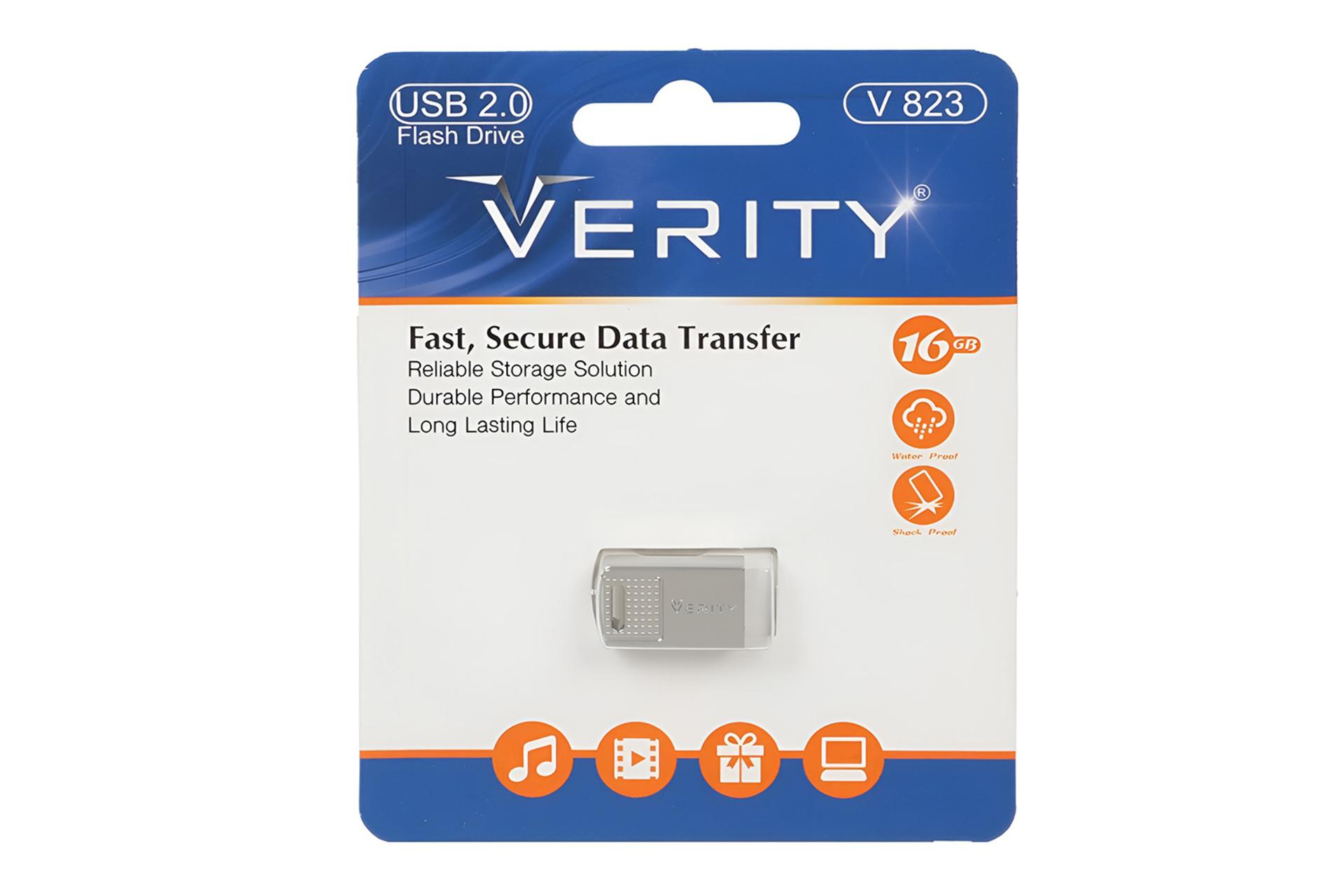 جعبه فلش مموری وریتی Verity V 823 16GB