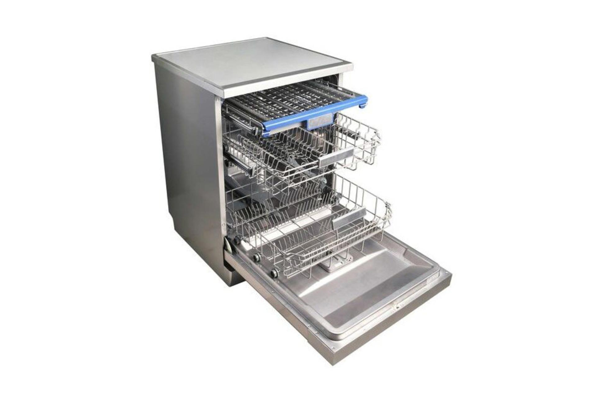 ماشین ظرفشویی زیرووات Zerowatt FCD-3550 نمای داخل
