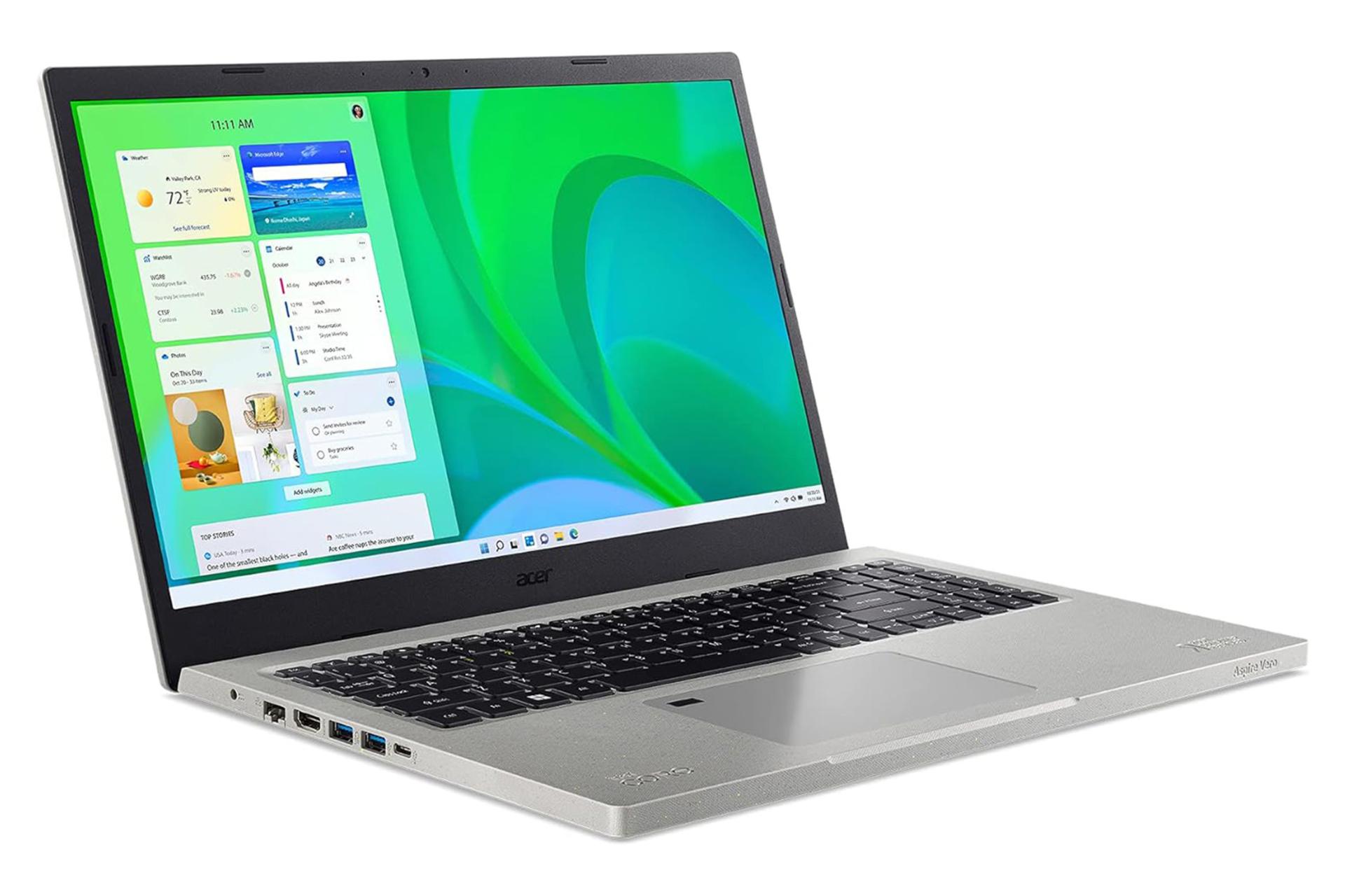 لپ تاپ ایسر Acer Aspire Vero AV15 نمای چپ