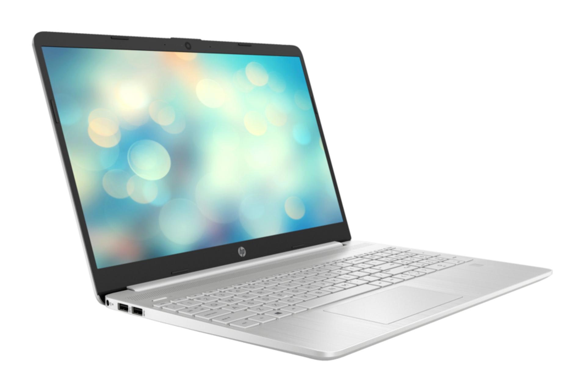 لپ تاپ اچ پی HP 15S-fq5276nia نمای چپ صفحه نمایش و درگاه ها