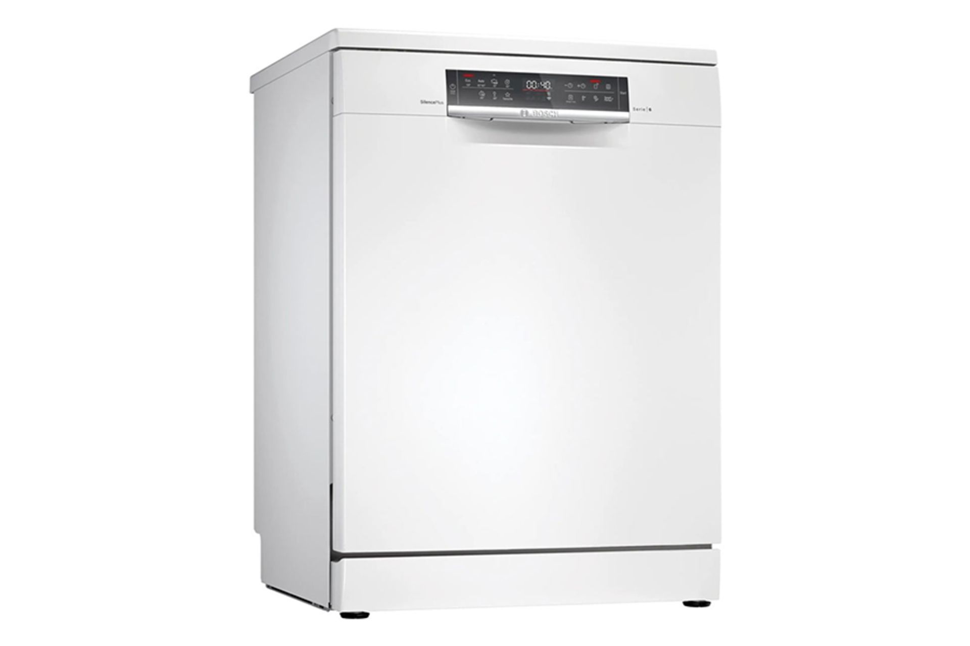 ماشین ظرفشویی بوش Bosch SMS6HMW76Q نمای جلو رنگ سفید