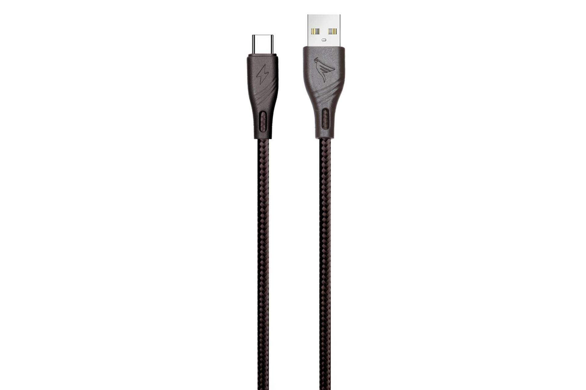 کابل شارژ USB شی کاریزما Type-A به Type-C مدل Yeganeh Series با طول 1.8 متر