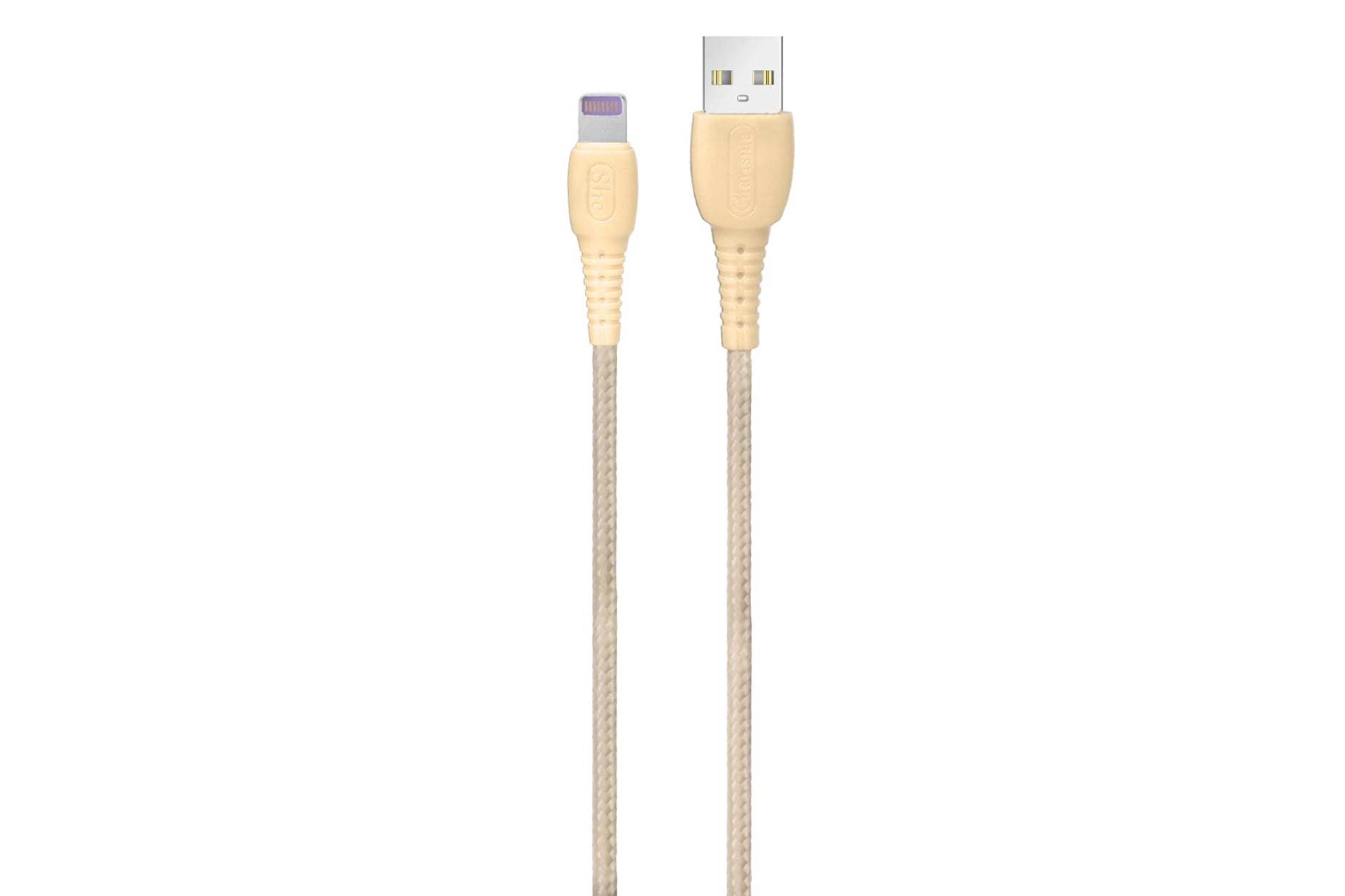 کابل شارژ USB شی کاریزما Type-A به Lightning مدل Soheil Series با طول 1.2 متر