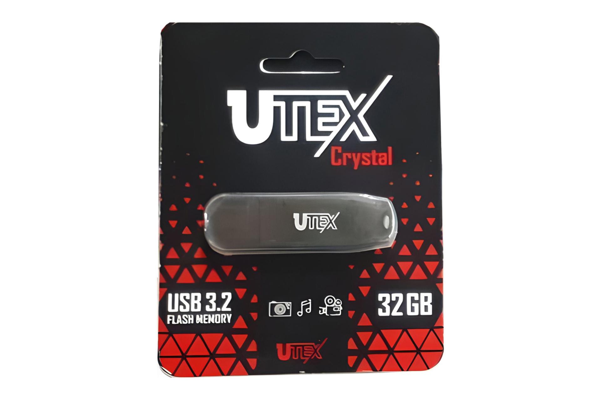 جعبه فلش مموری یوتکس UTEX Crystal 32GB