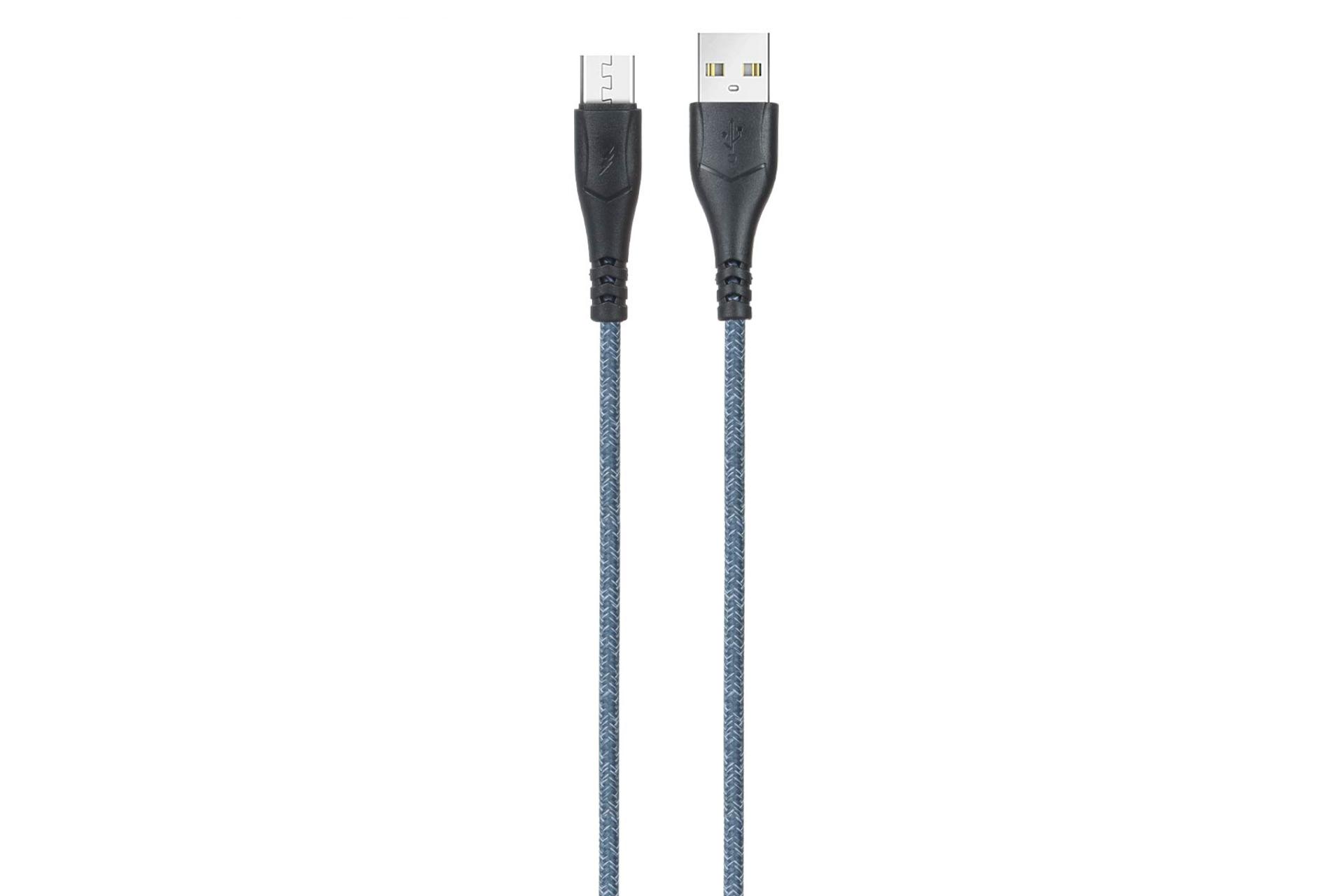 کابل شارژ USB چرلو Type-A به Micro-USB مدل V8-K01 با طول 1.1 متر