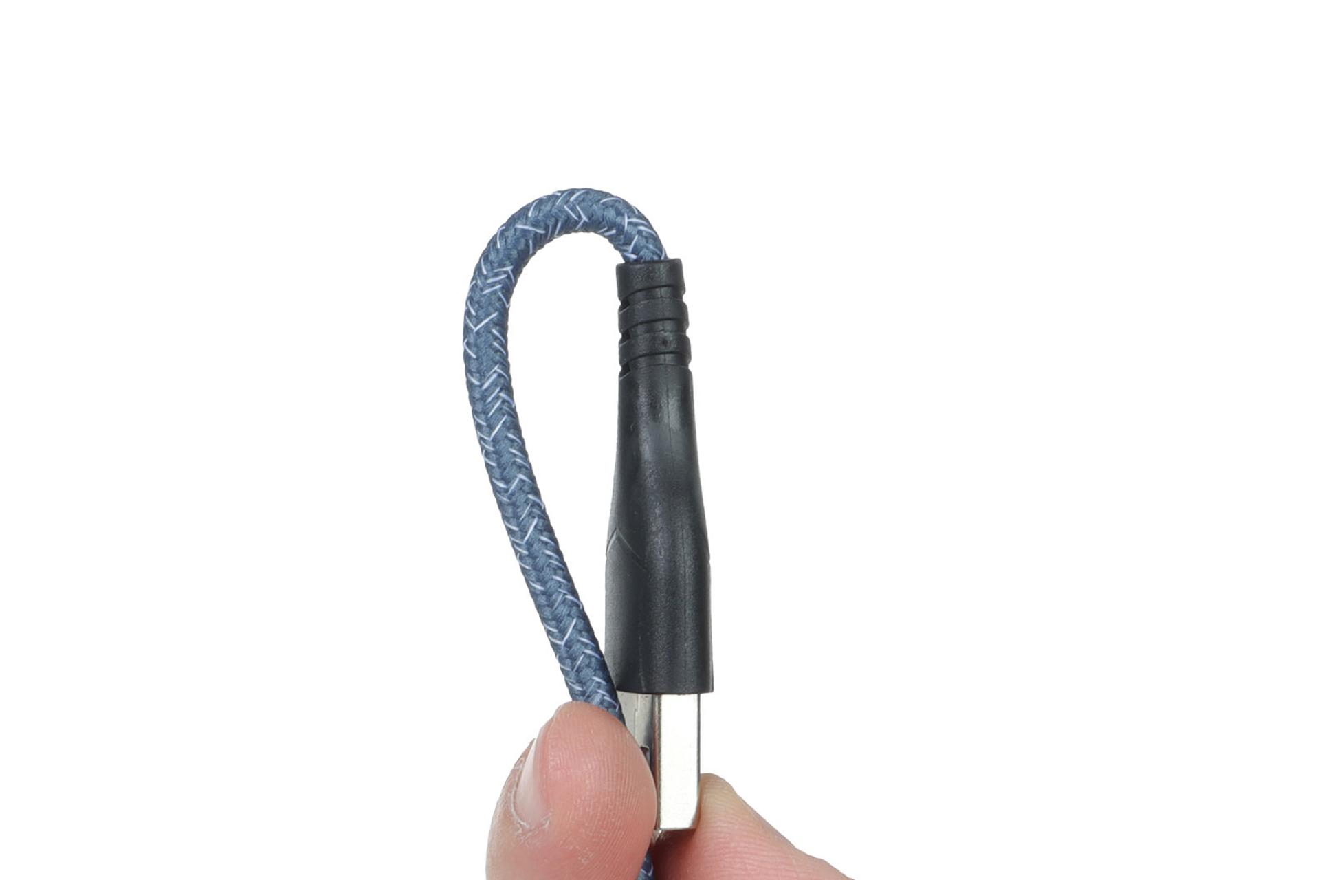 دوام کابل شارژ USB چرلو Type-A به Type-C مدل TC-K01 با طول 1.1 متر
