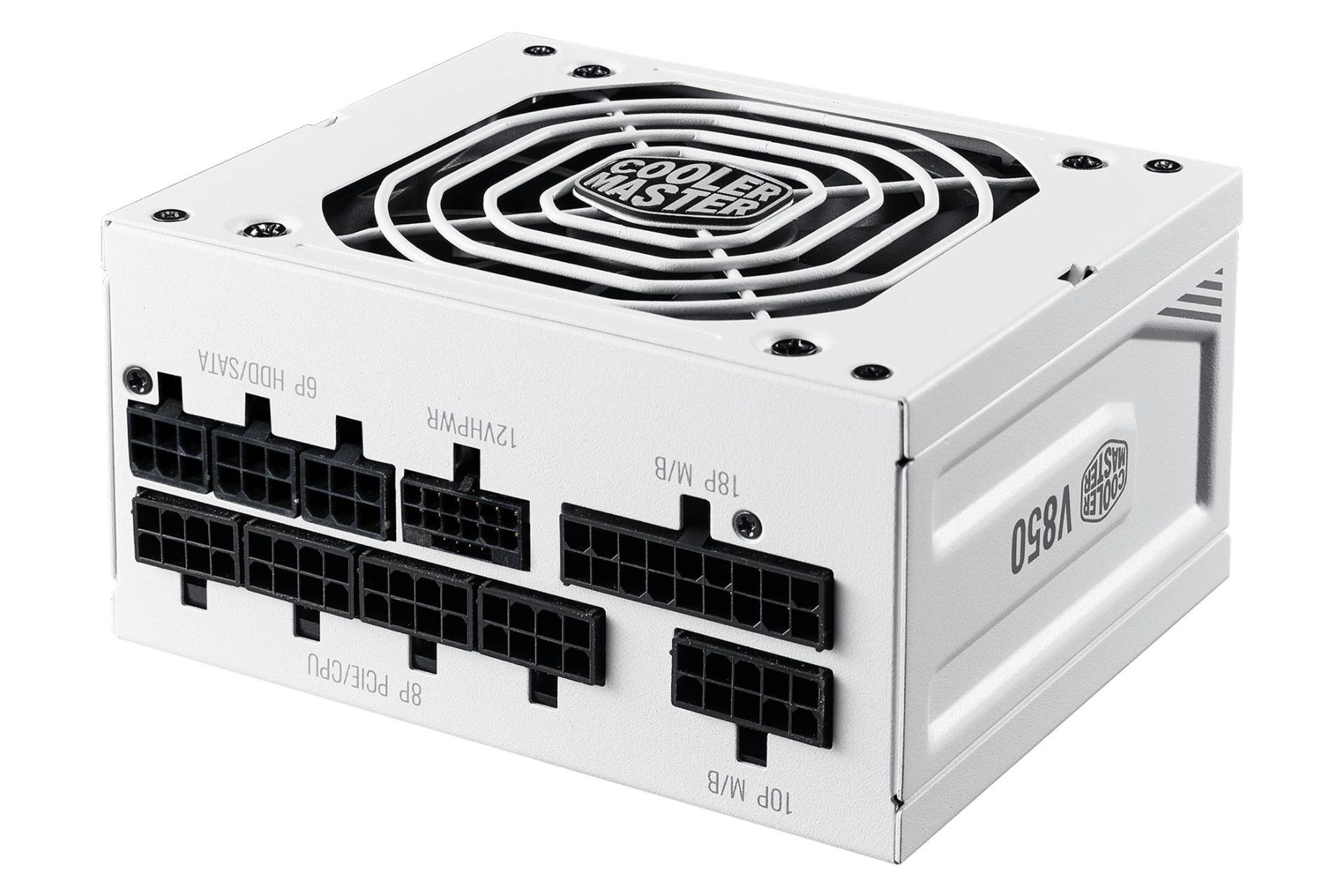 ابعاد و اندازه پاور کامپیوتر کولر مستر V SFX Gold 850 ATX 3.0 White Edition با توان 850 وات