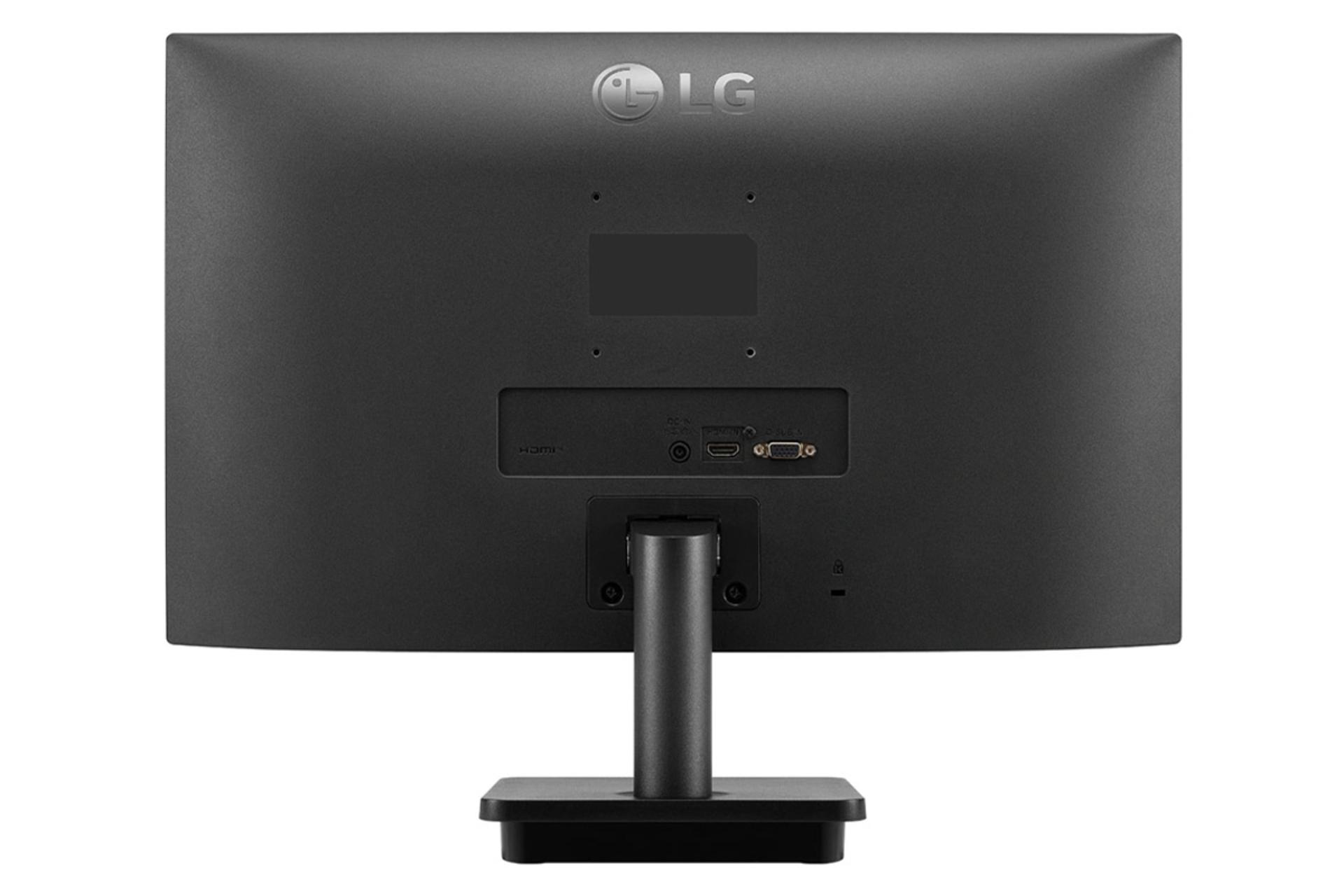 نمای پشت و بدنه مانیتور ال جی 22 اینچ مدل 22MP400-B