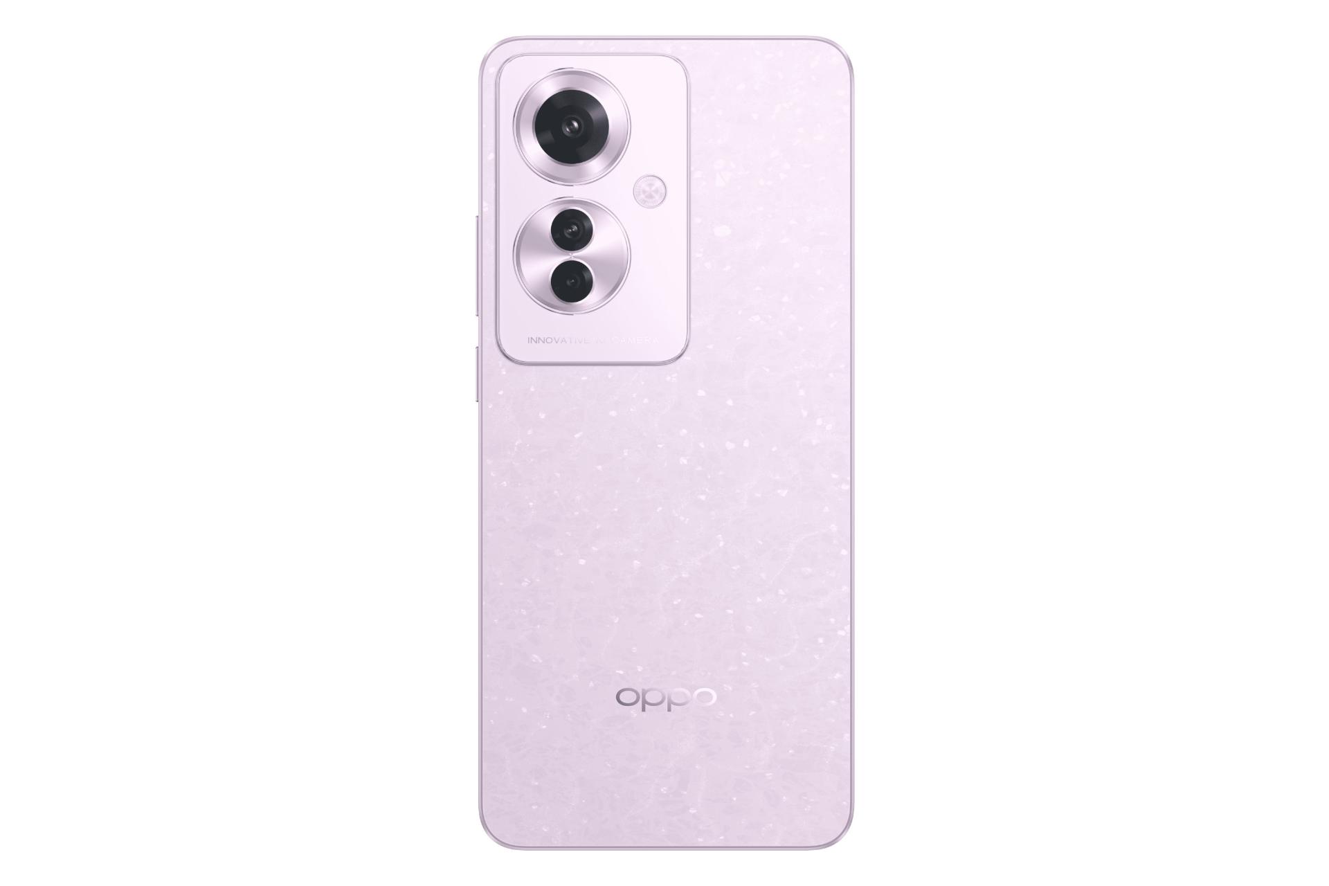 پنل پشت و چینش دوربین گوشی موبایل اوپو Oppo Reno11 F صورتی