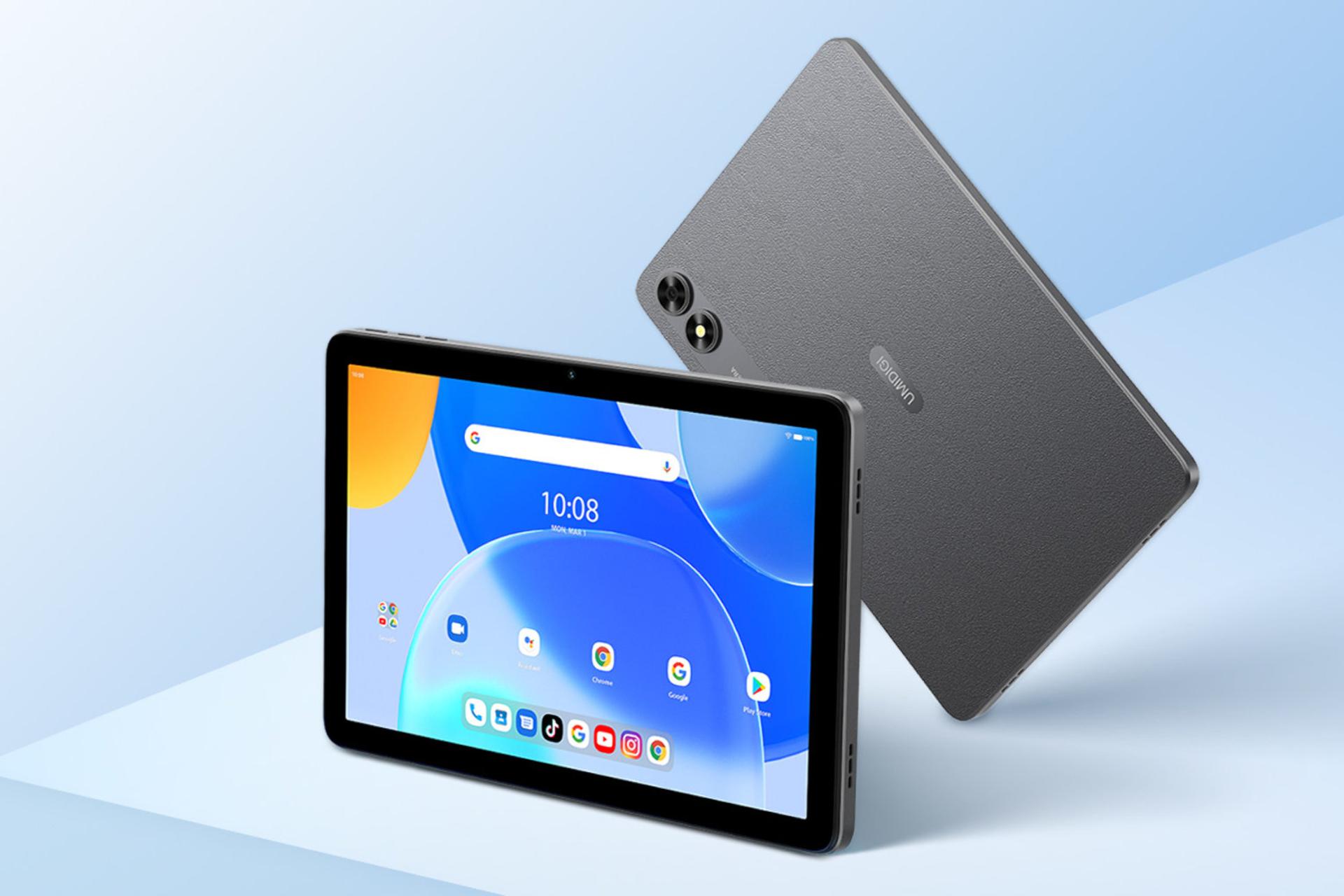 پنل جلو و پشت تبلت اومی دیجی G3 تب اولترا / UMIDIGI G3 Tab Ultra