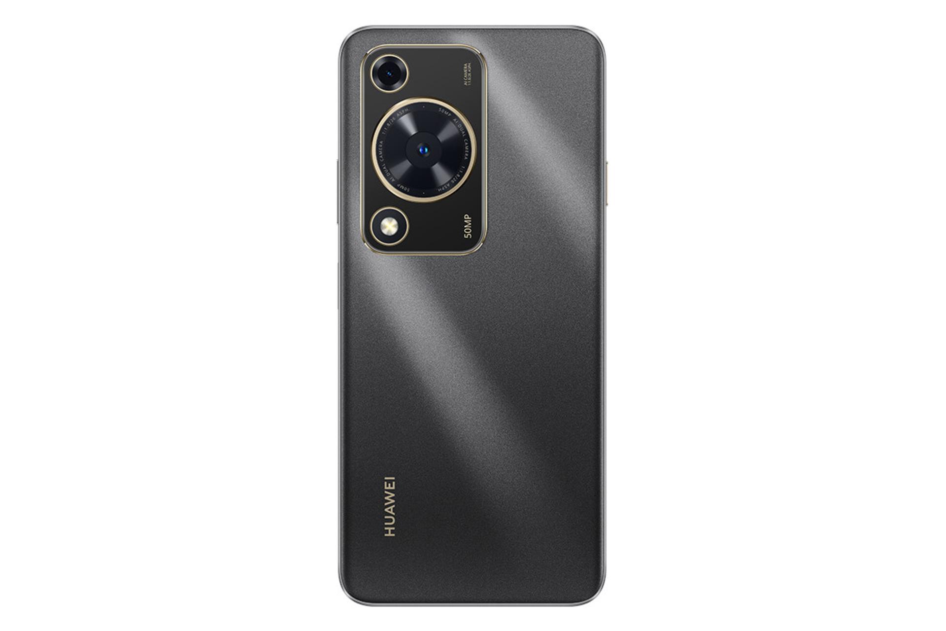 پنل پشت و چینش دوربین گوشی موبایل نوا Y72 هواوی مشکی / Huawei nova Y72