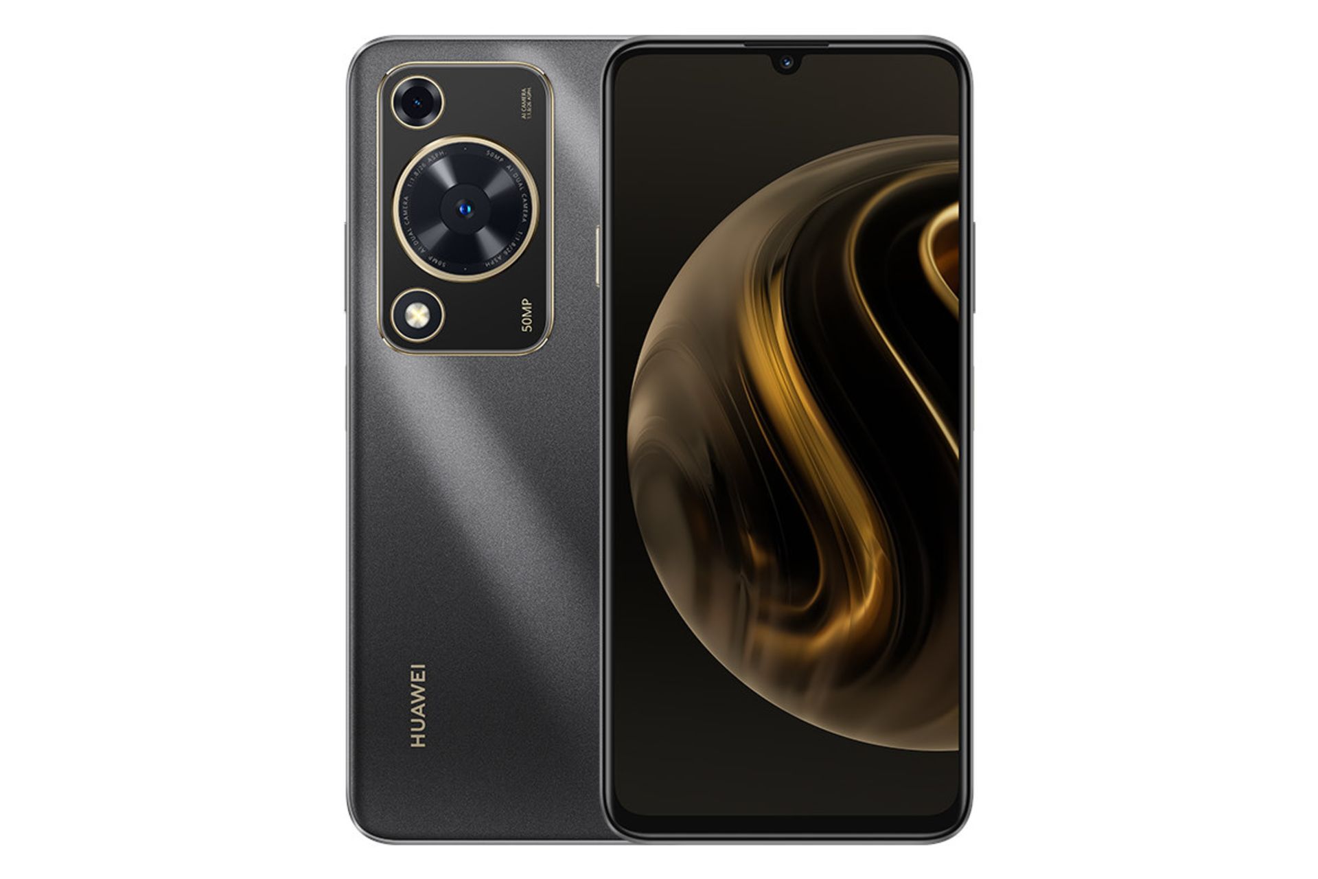 پنل جلو و پشت گوشی موبایل نوا Y72 هواوی مشکی / Huawei nova Y72