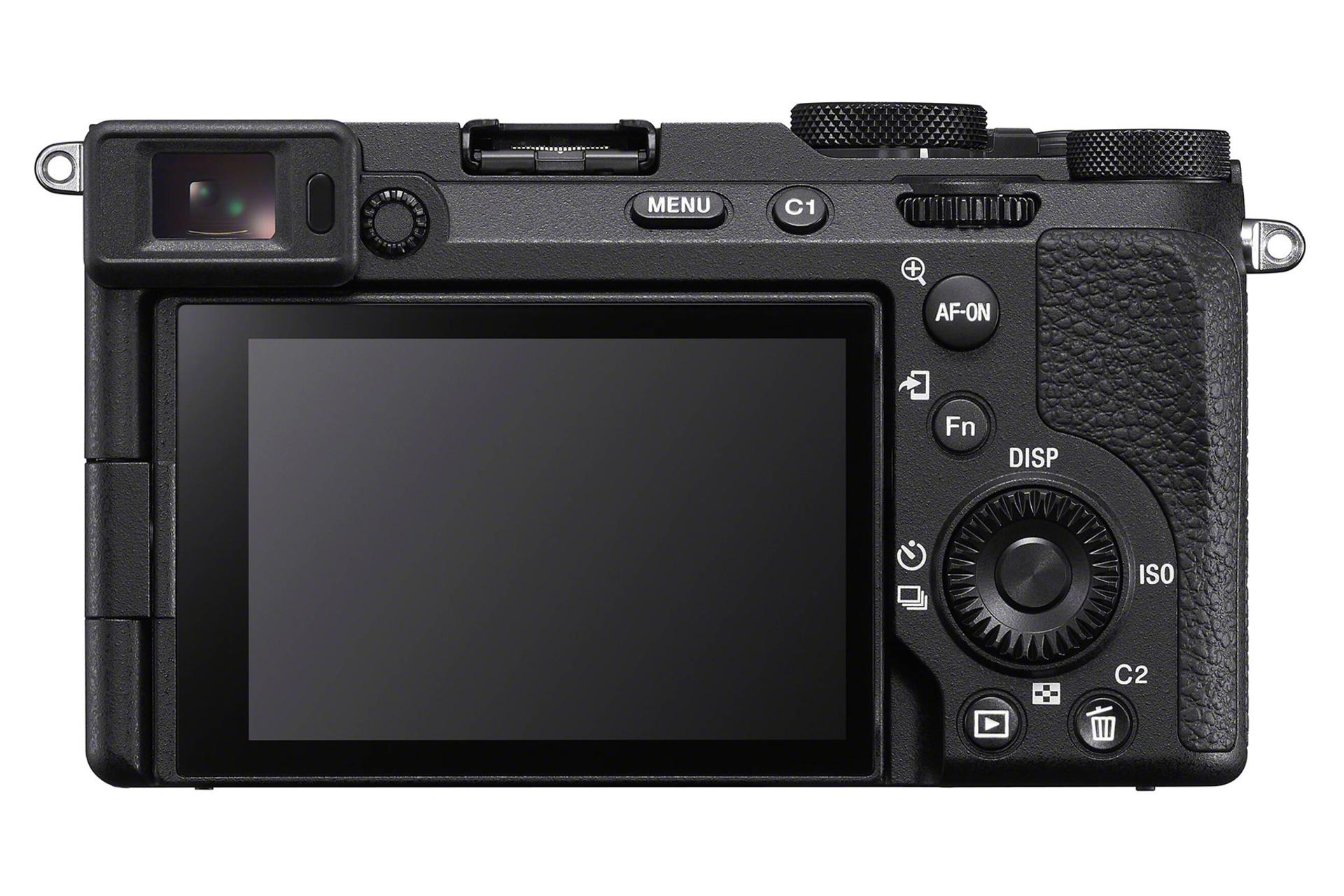 دوربین سونی Sony a7C II نمای پشت و صفحه نمایش