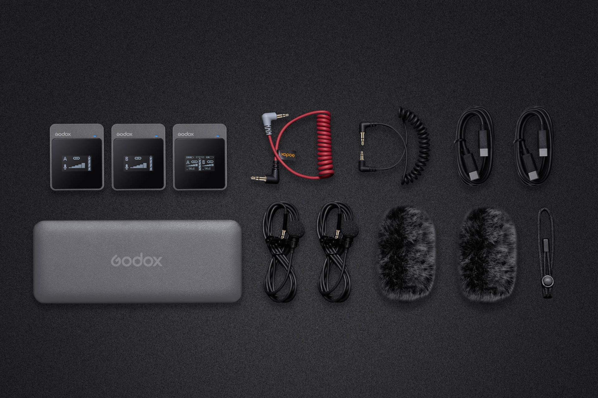 اقلام همراه میکروفون گودوکس MoveLink M2