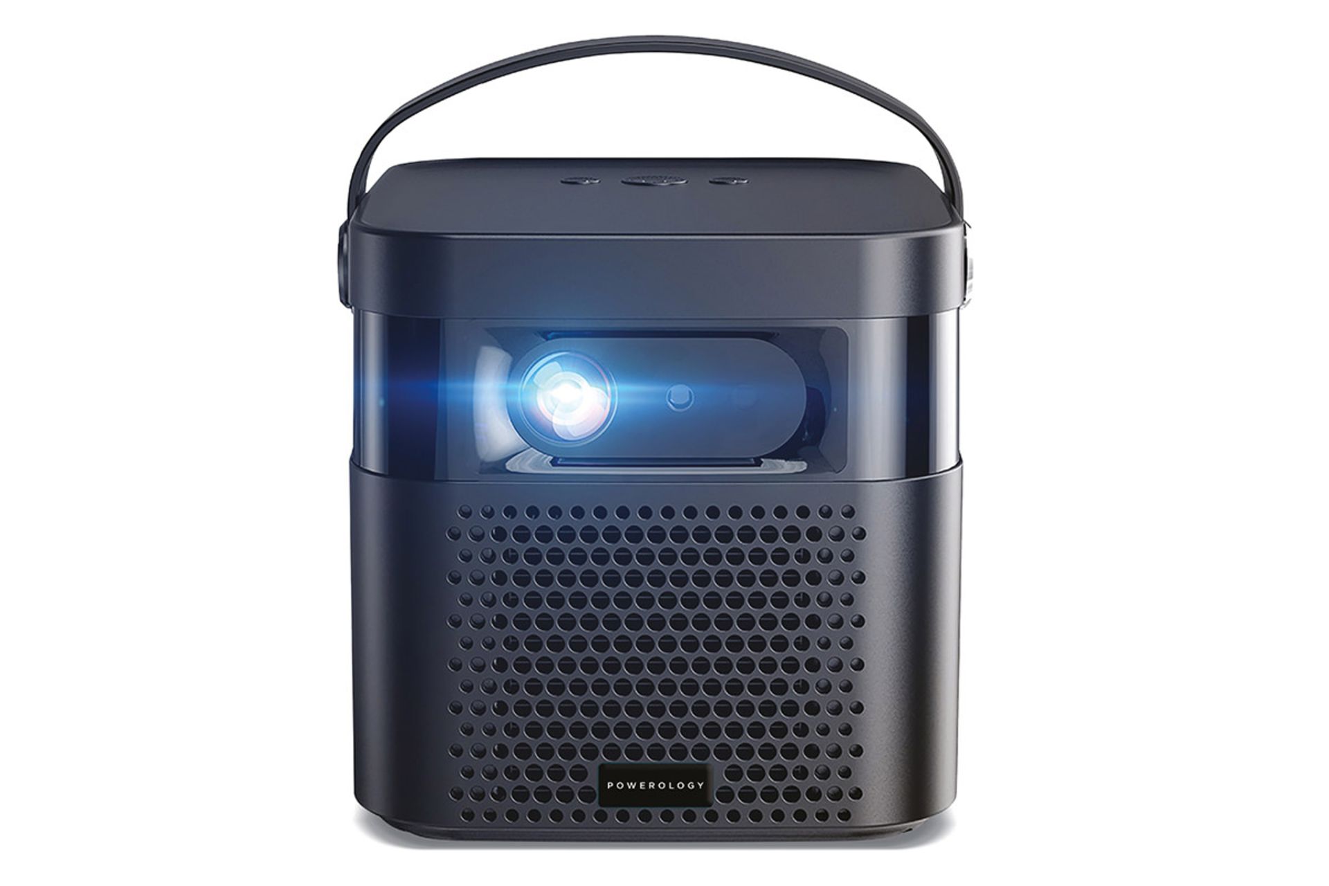 ویدیو پروژکتور پاورولوجی Powerology PWPROJ70 نمای جلو رنگ مشکی