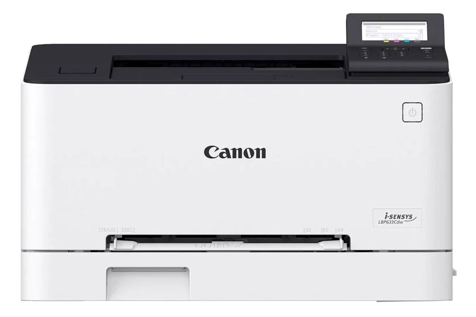 پرینتر کانن Canon LBP633Cdw نمای جلو رنگ سفید