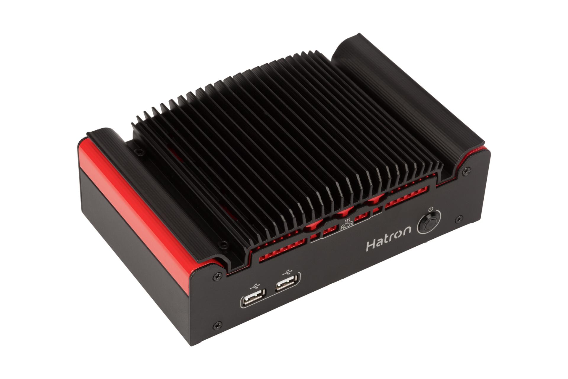 نمای نیمرخ سمت چپ کامپیوتر کوچک MI511UG هترون با نمایش لبه سمت چپ