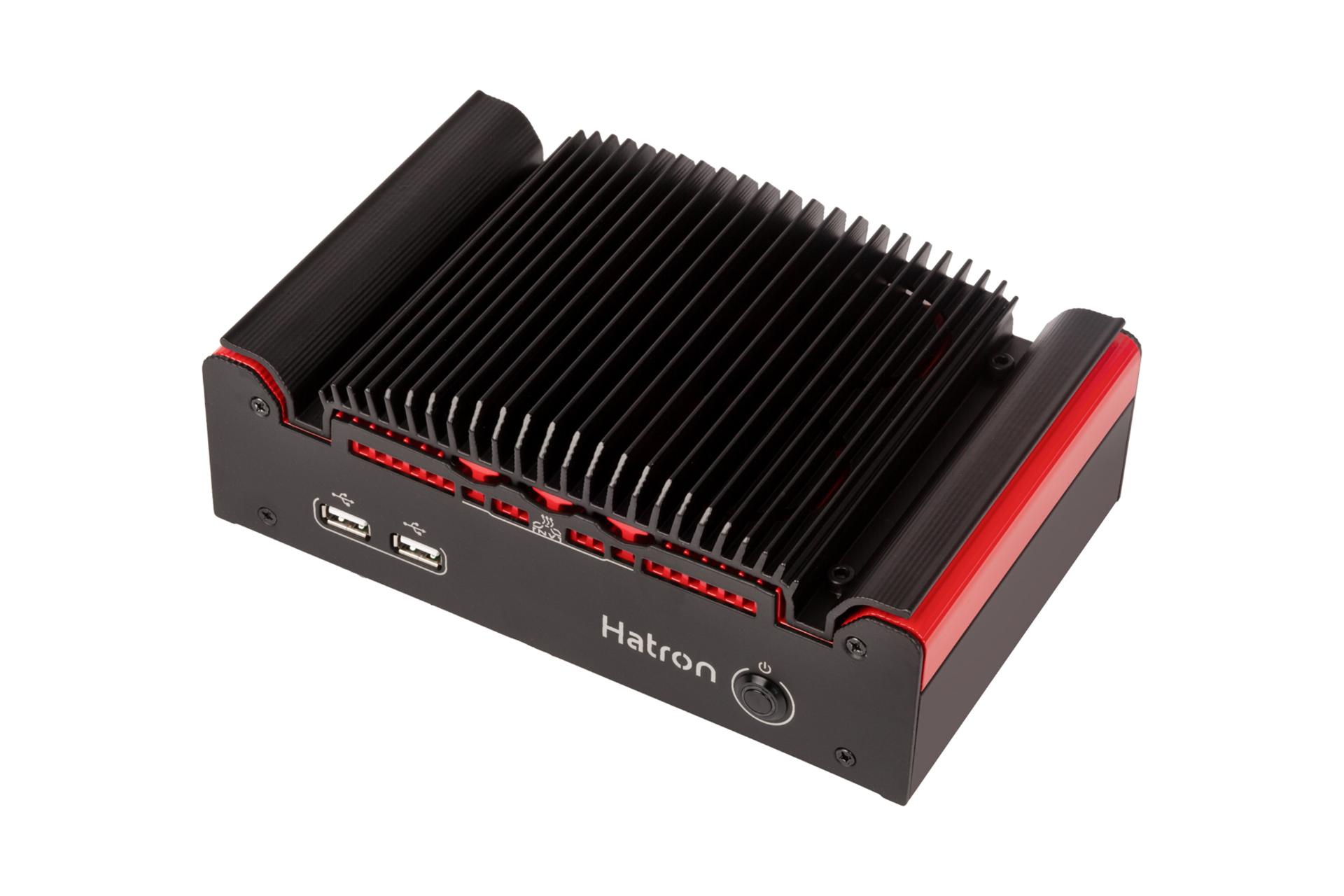 نمای نیمرخ سمت راست کامپیوتر کوچک MI511UG هترون با نمایش لبه سمت راست