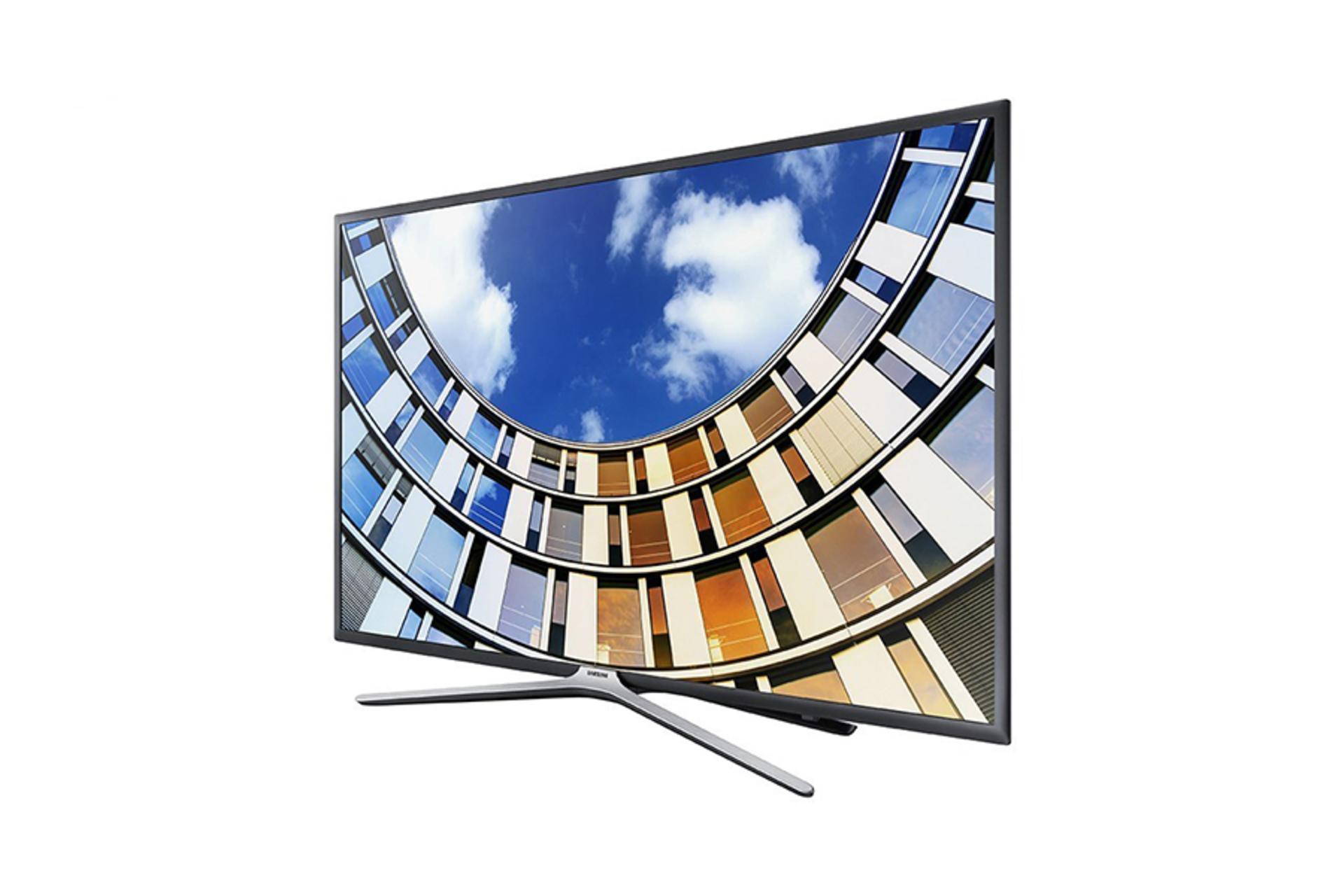 تلویزیون سامسونگ Samsung 43M6970 نمای جلو و راست