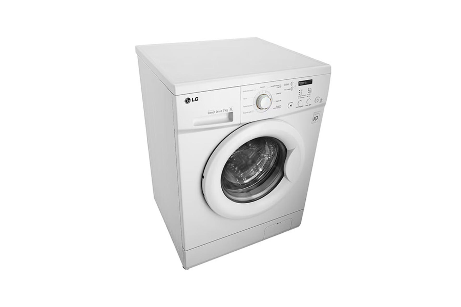 ماشین لباسشویی ال جی LG F10C3QDP2 نمای بالا رنگ سفید