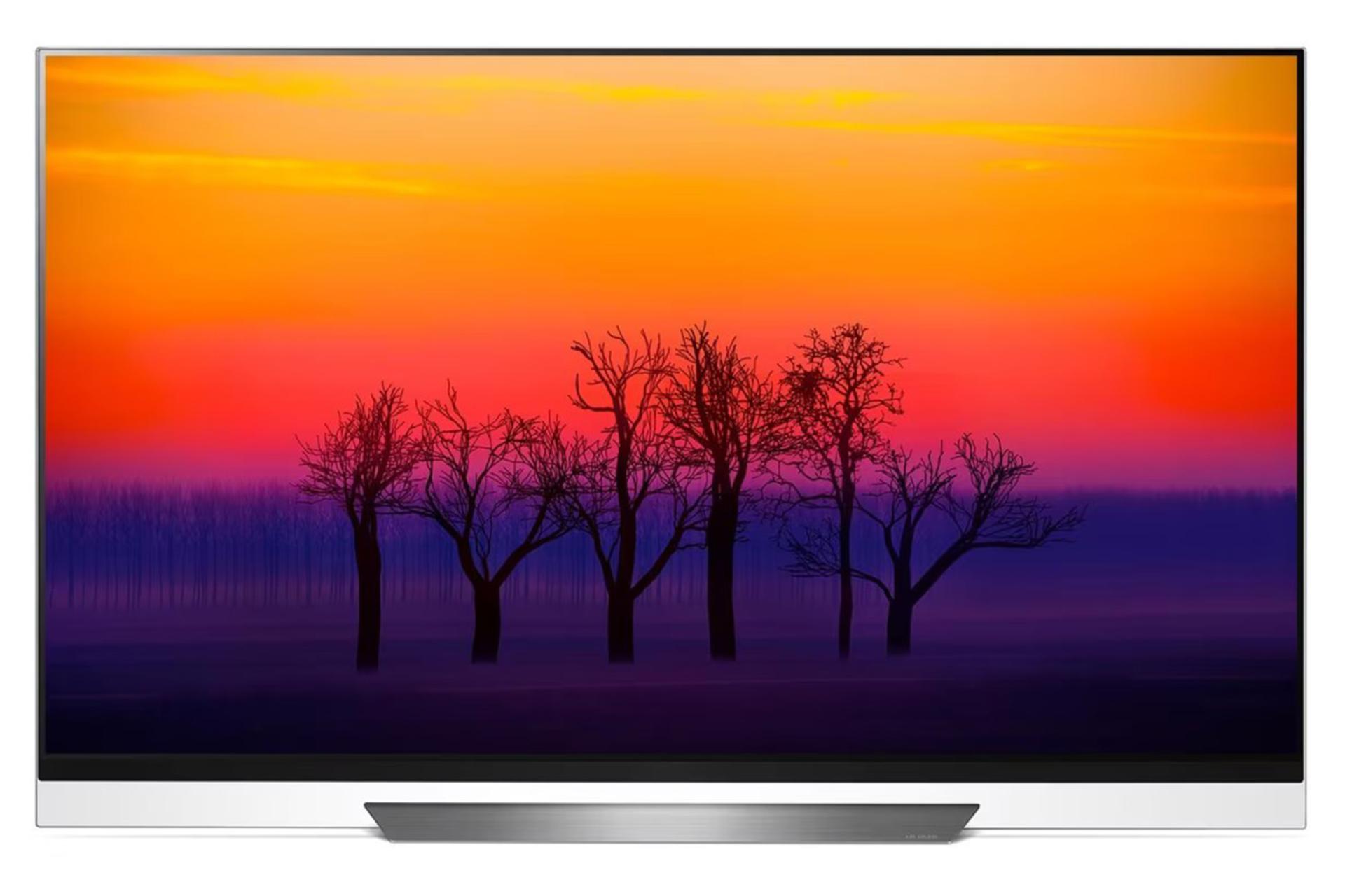 تلویزیون ال جی اولد LG OLED55E8GI نمای جلو