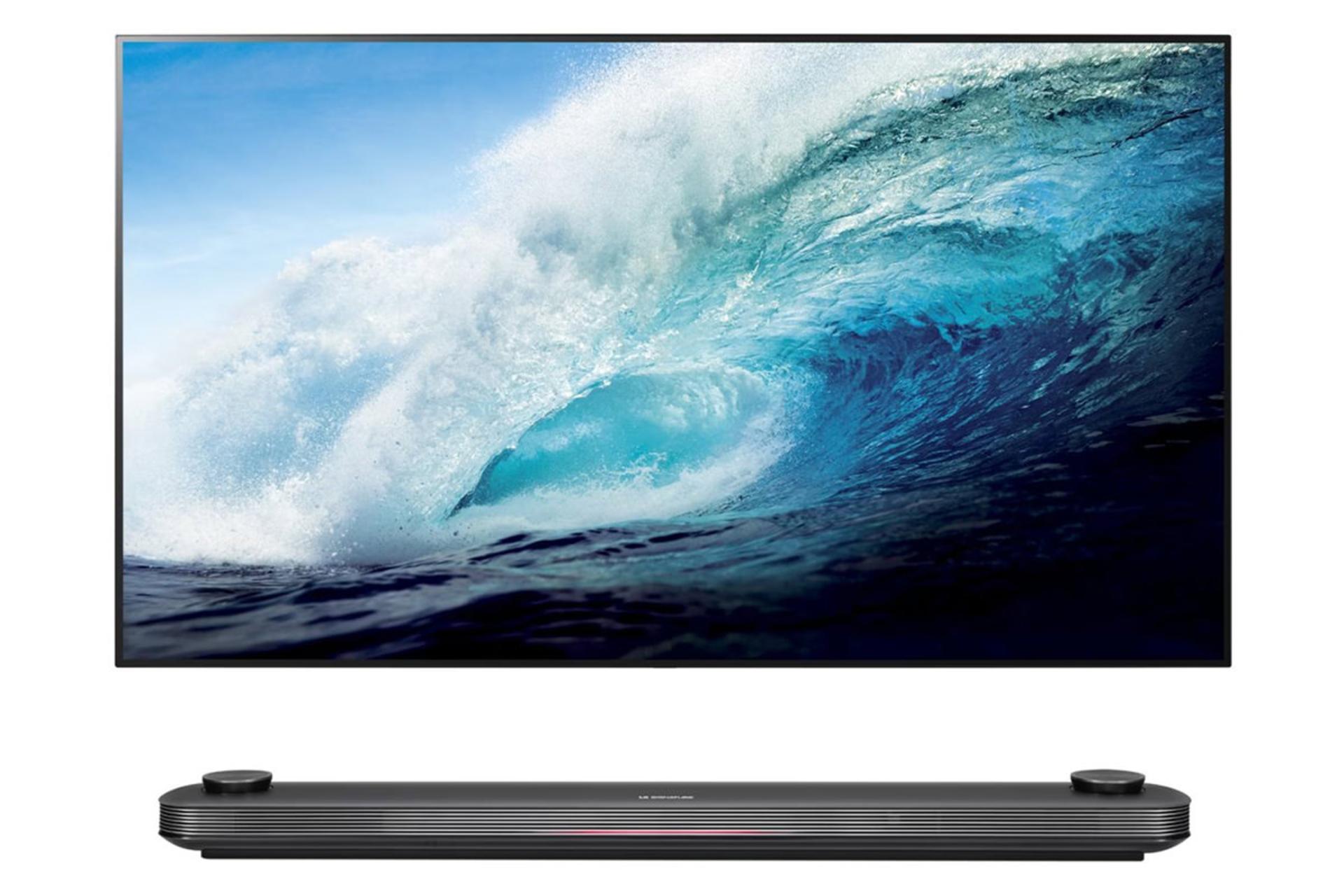 تلویزیون ال جی LG OLED65W7T نمای جلو