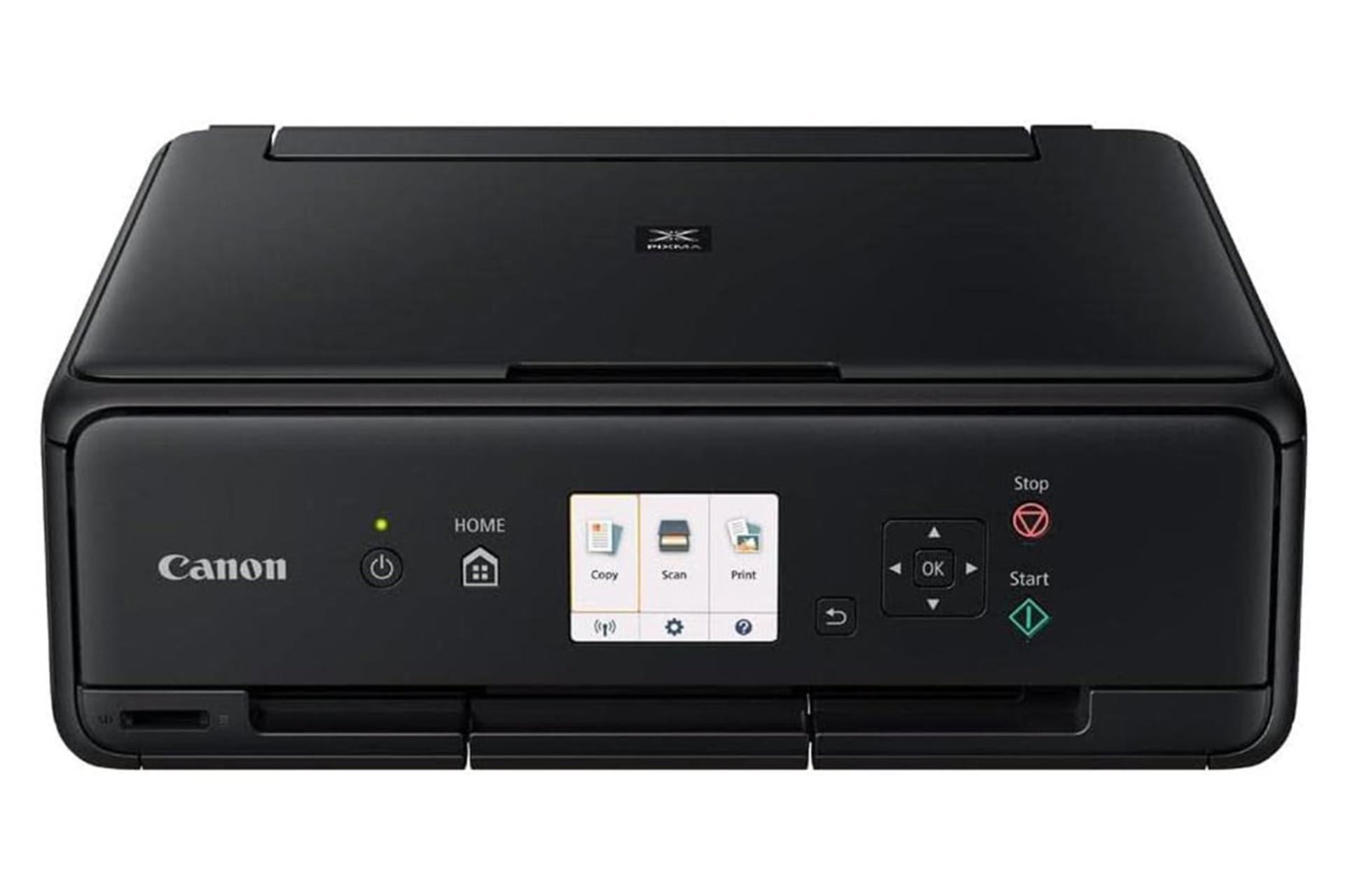 پرینتر کانن Canon PIXMA TS5020 نمای جلو رنگ مشکی